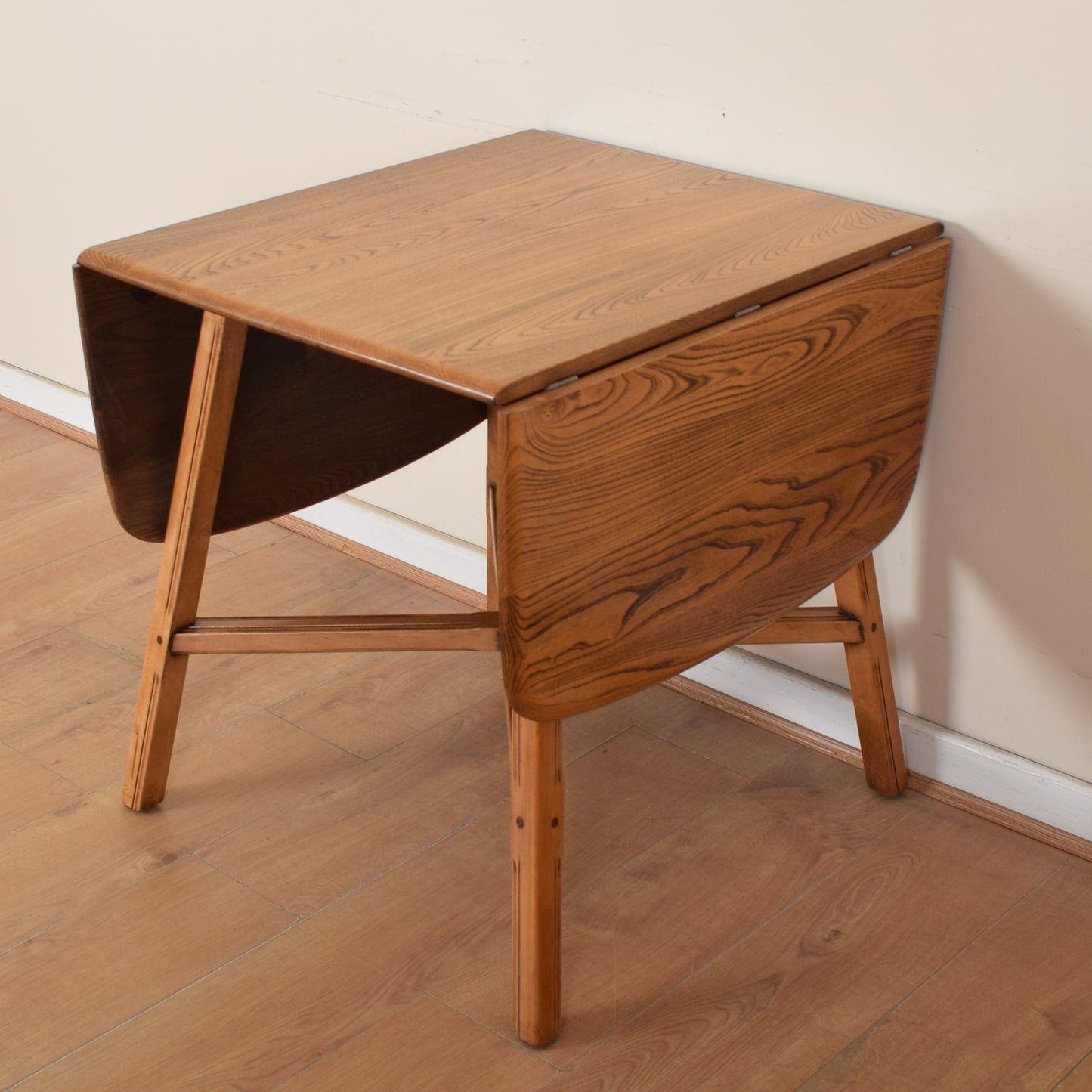Ercol drop leaf table and four chairs