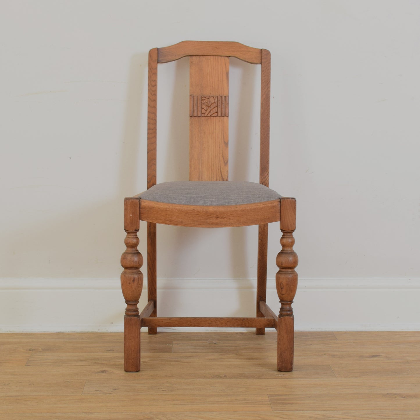 Drop-Leaf Table and Two Chairs