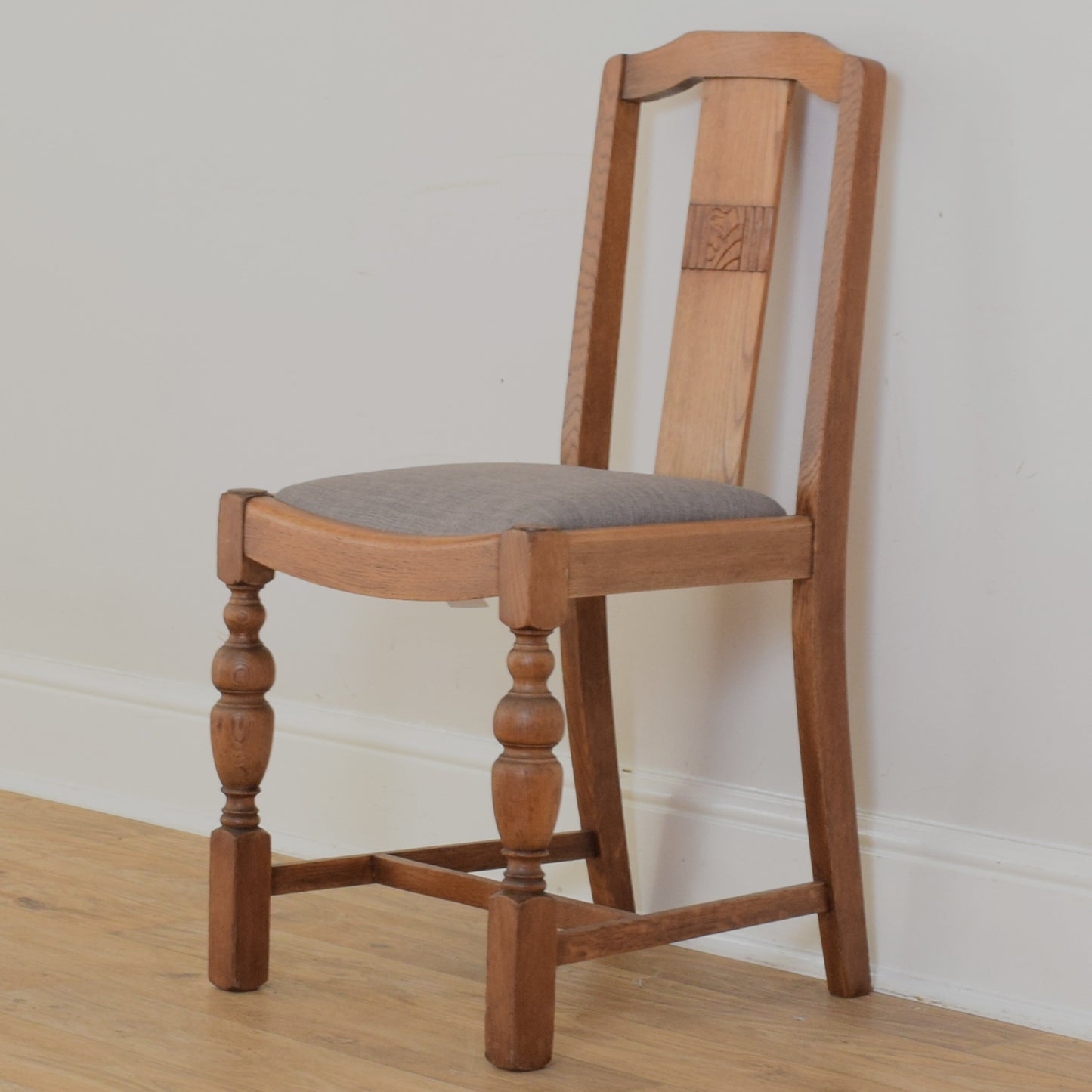 Drop-Leaf Table and Two Chairs