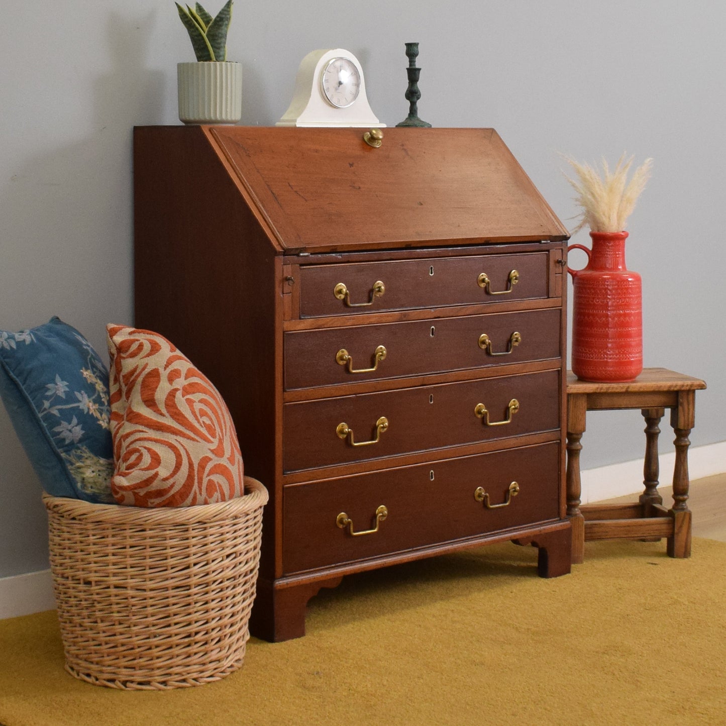 Restored Mahogany Bureau