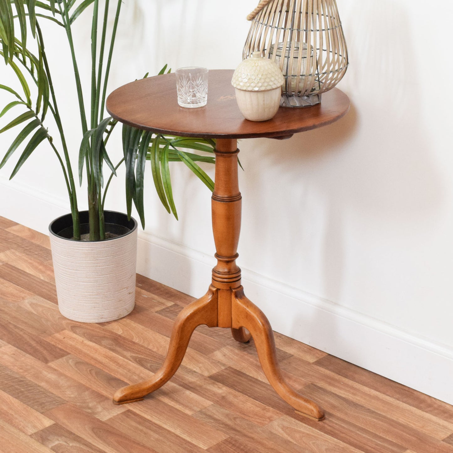 Mahogany Tilt-Top Table