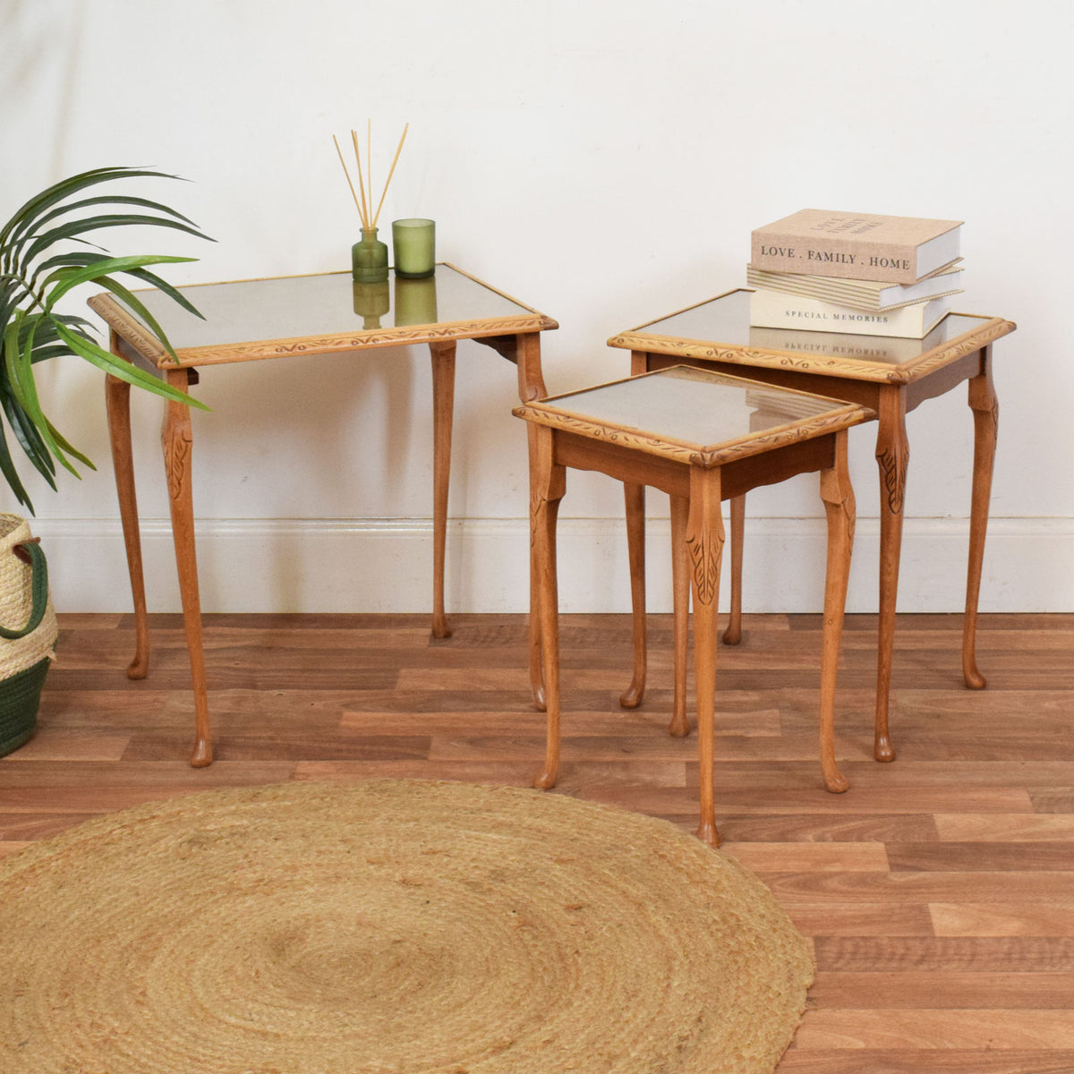 Mahogany Nest of Tables