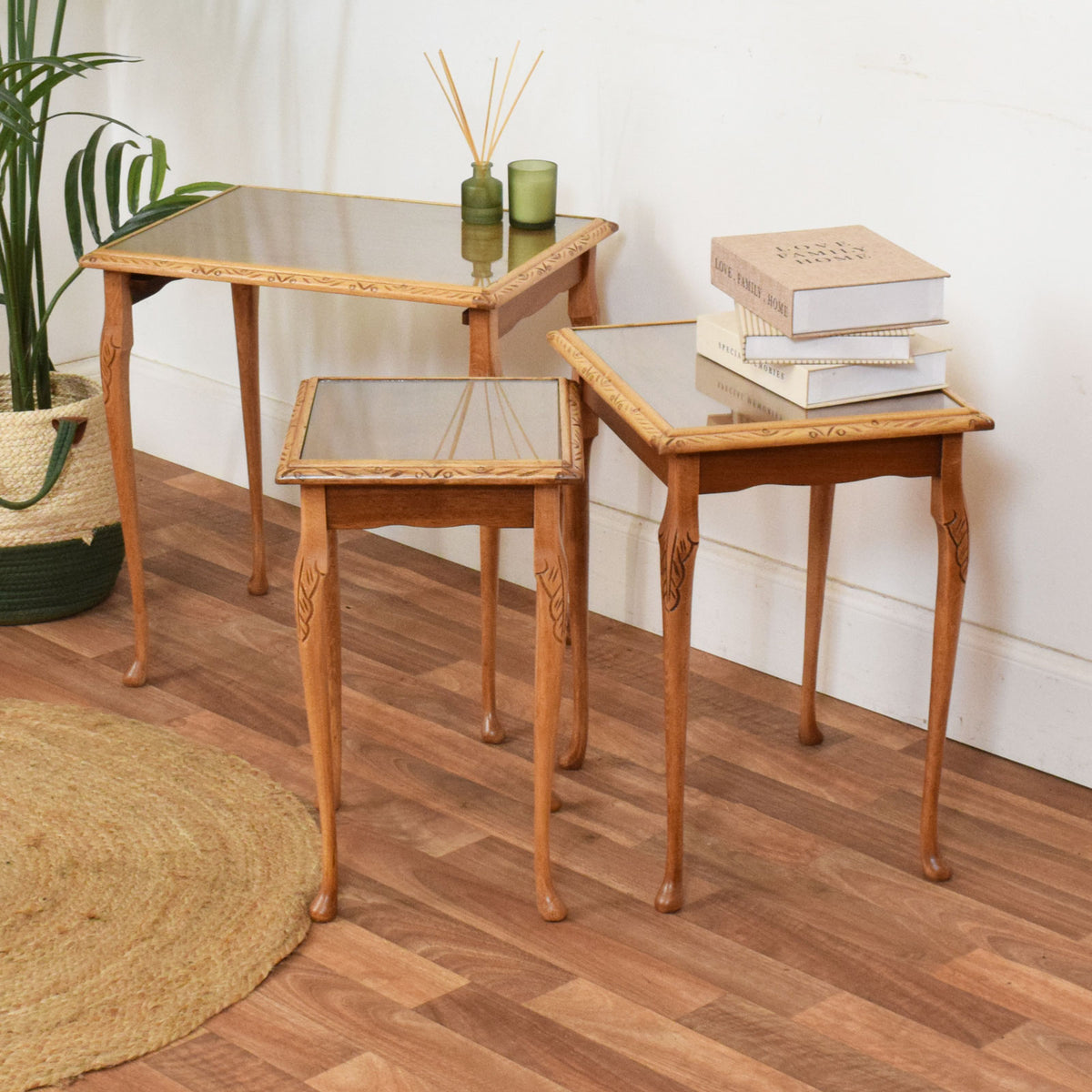 Mahogany Nest of Tables