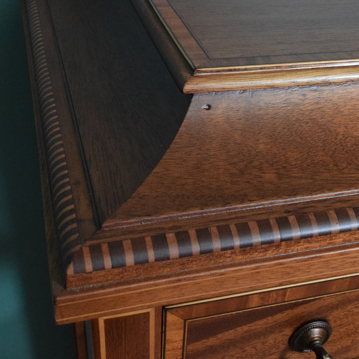 Inlaid Glazed Bookcase