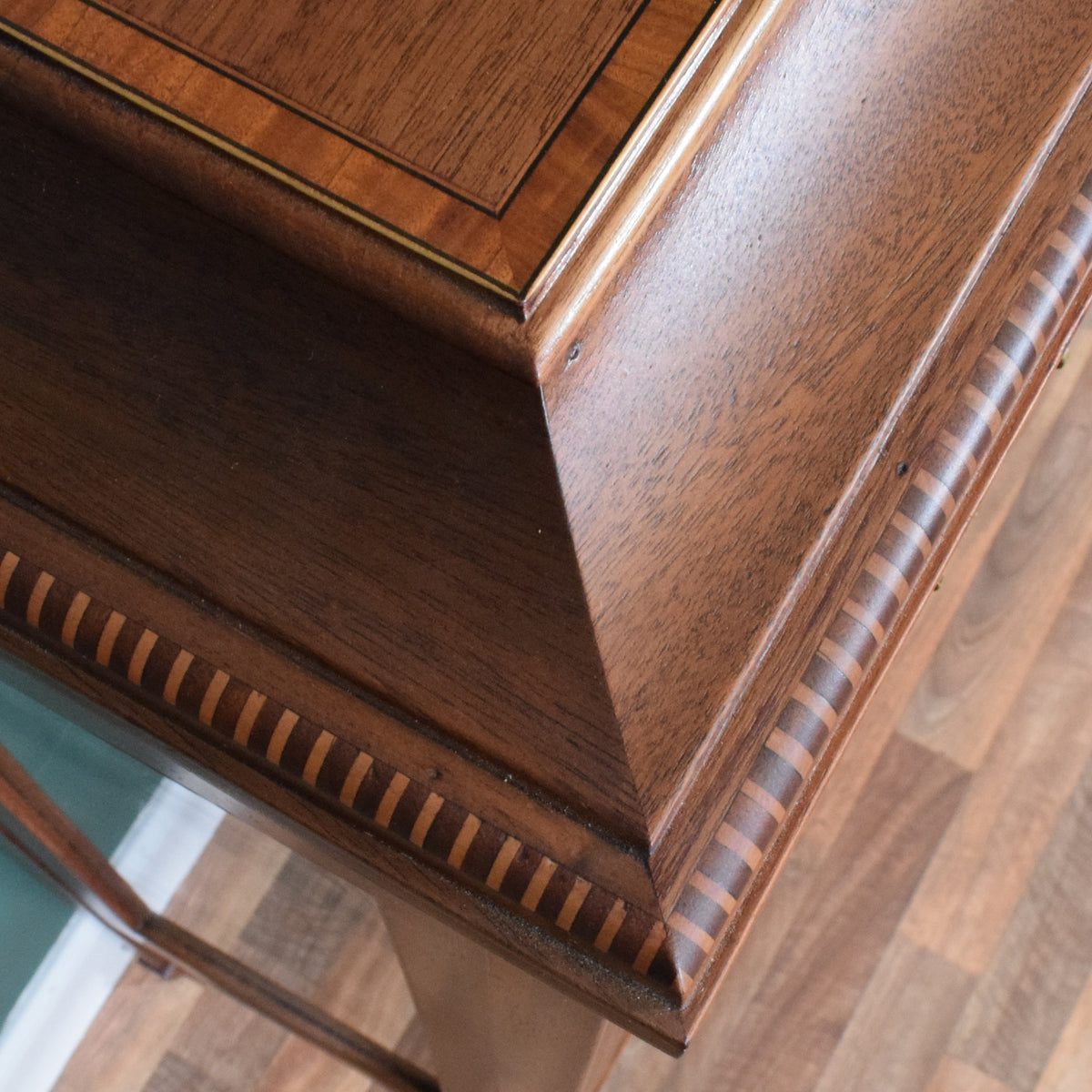 Inlaid Glazed Bookcase