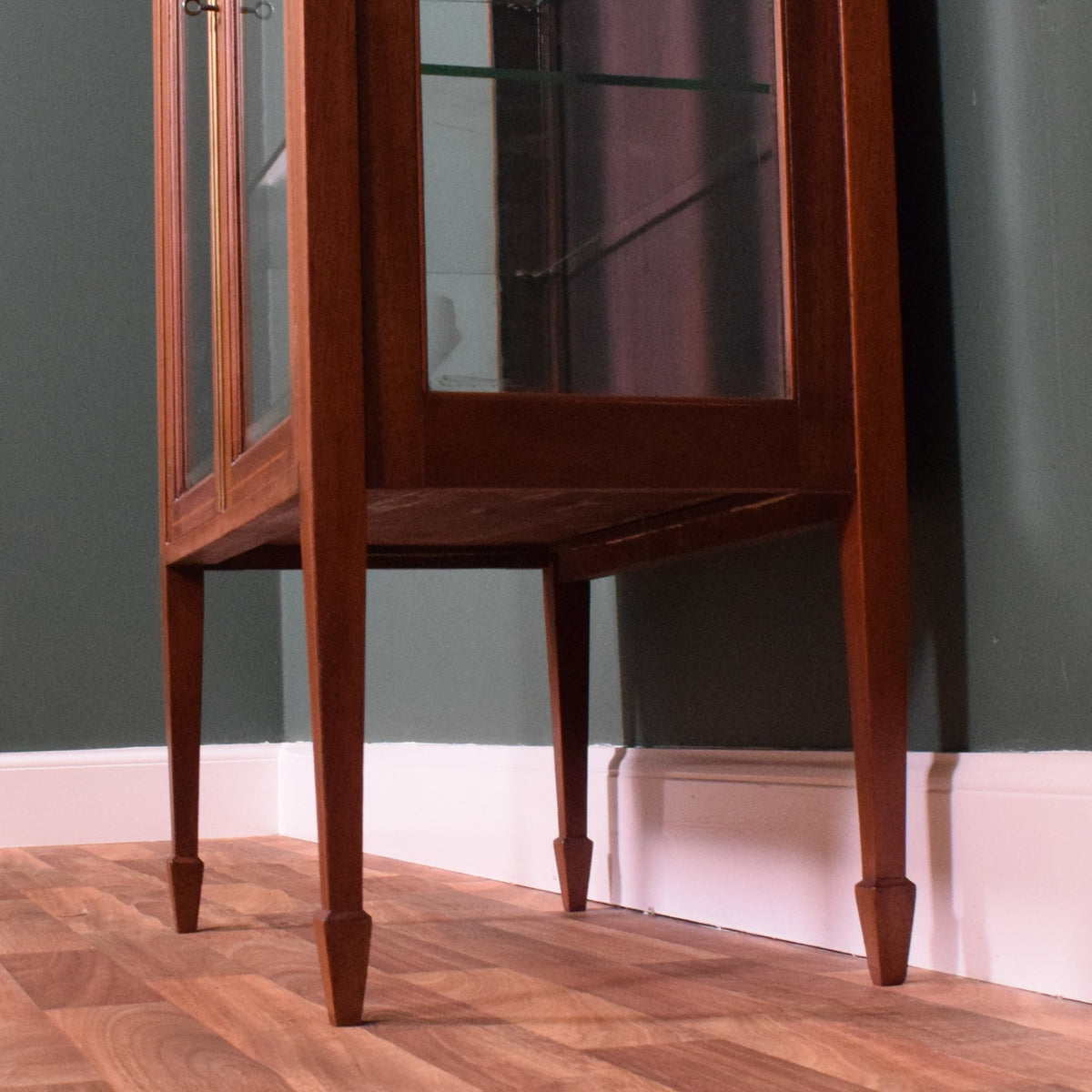 Inlaid Glazed Bookcase
