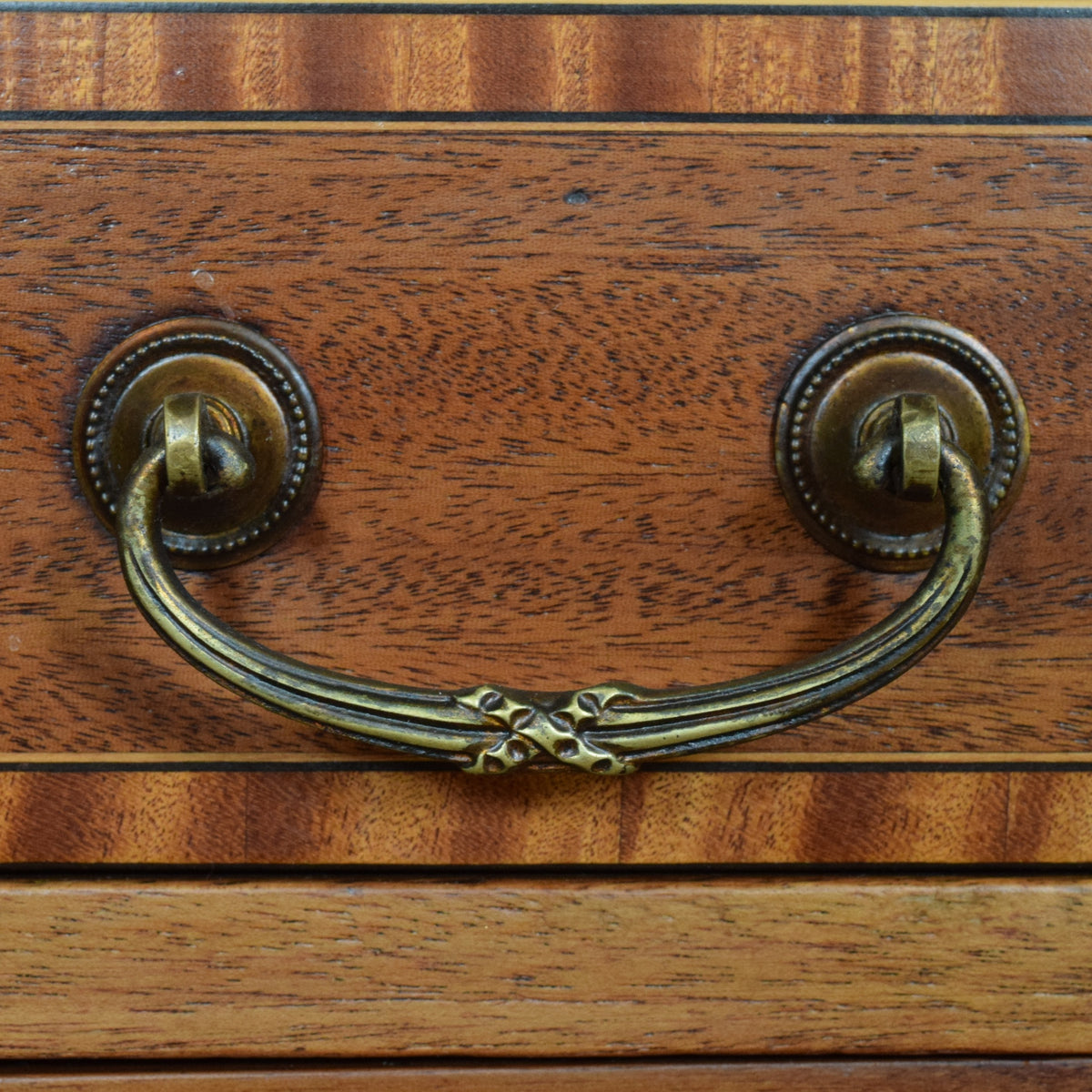 Inlaid Glazed Bookcase