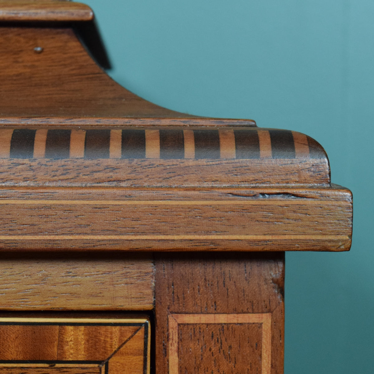Inlaid Glazed Bookcase
