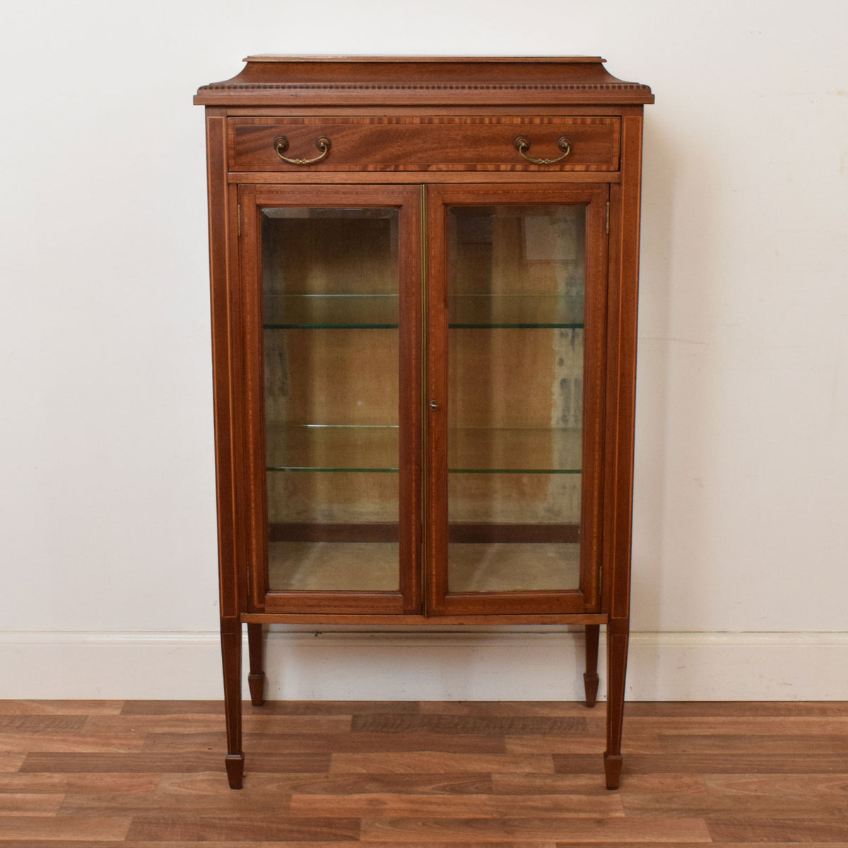 Inlaid Glazed Bookcase