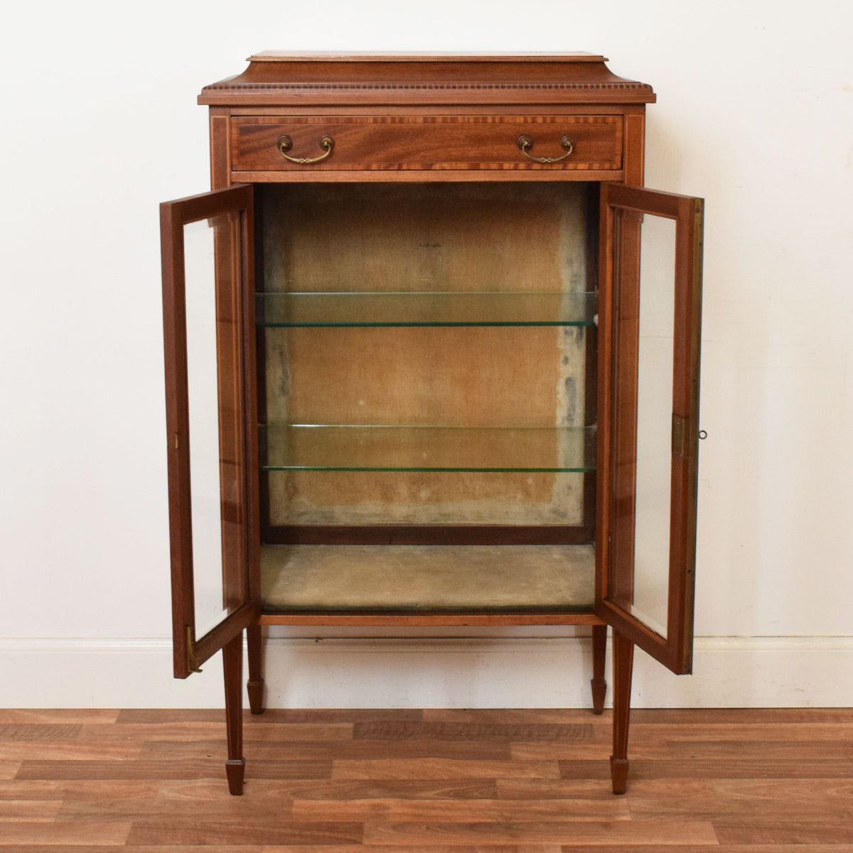 Inlaid Glazed Bookcase
