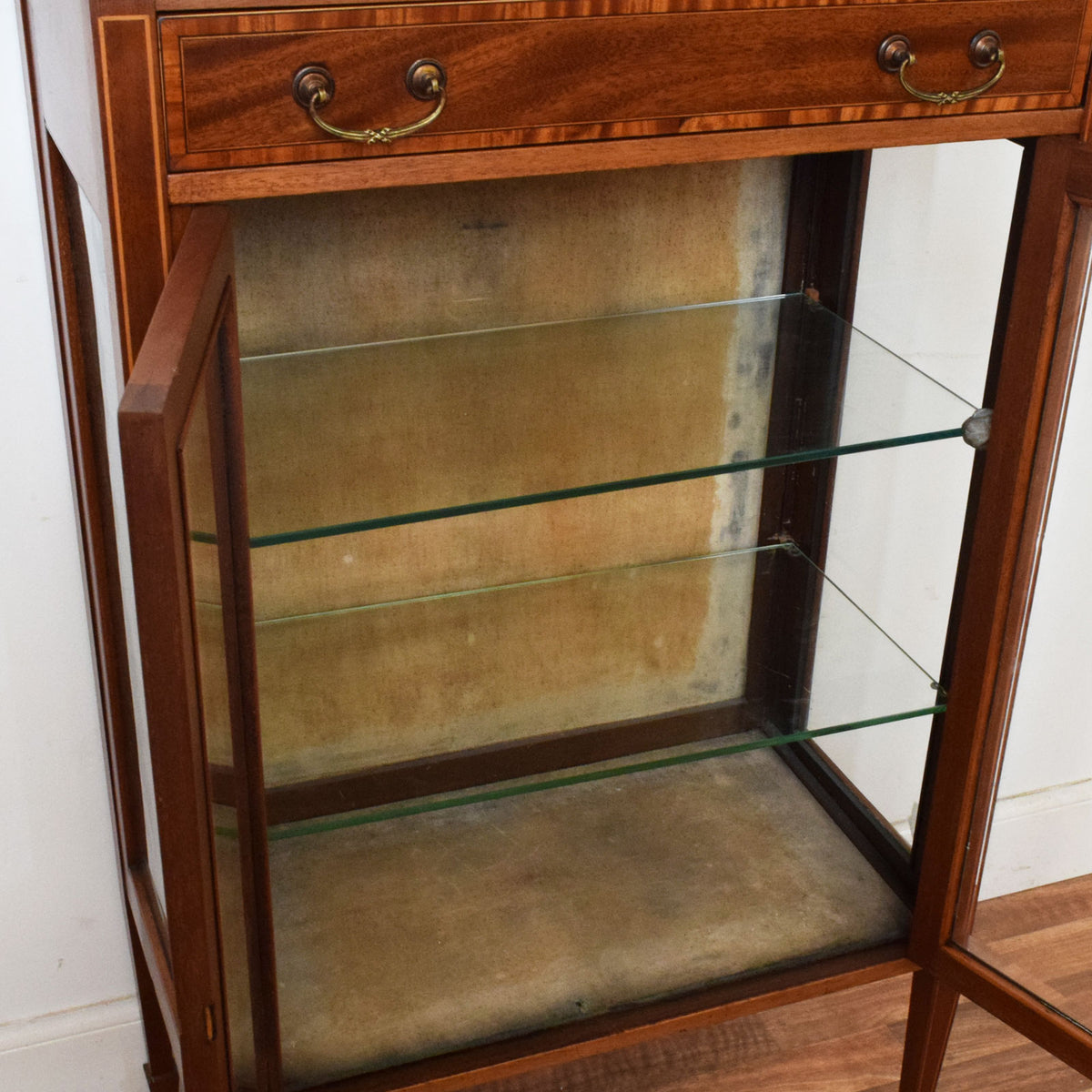 Inlaid Glazed Bookcase