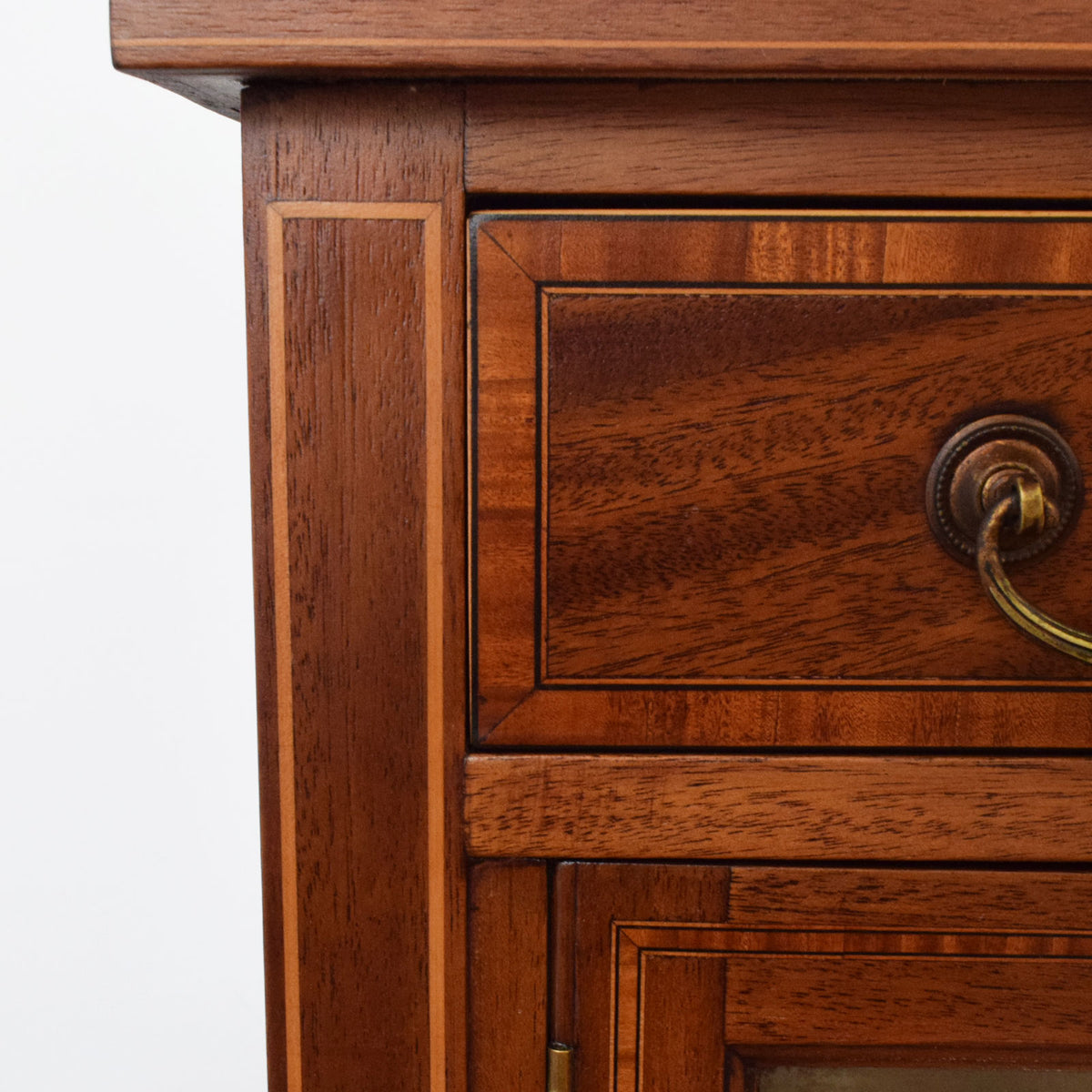 Inlaid Glazed Bookcase