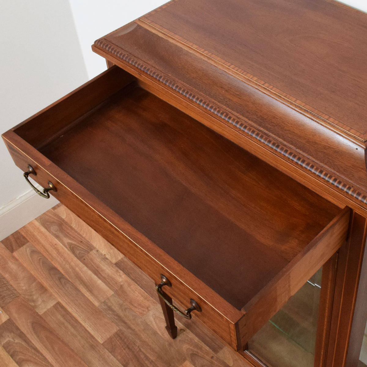 Inlaid Glazed Bookcase