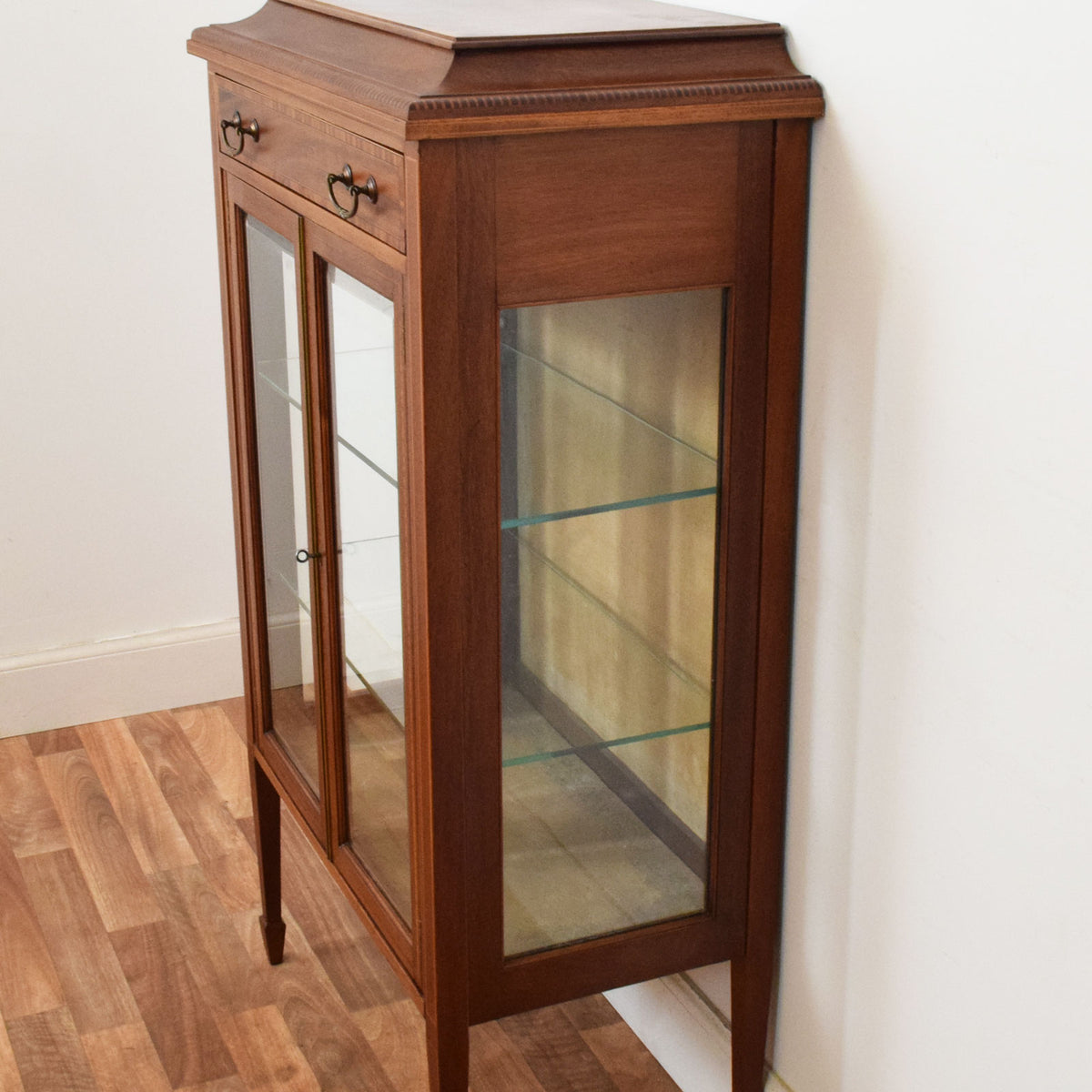 Inlaid Glazed Bookcase