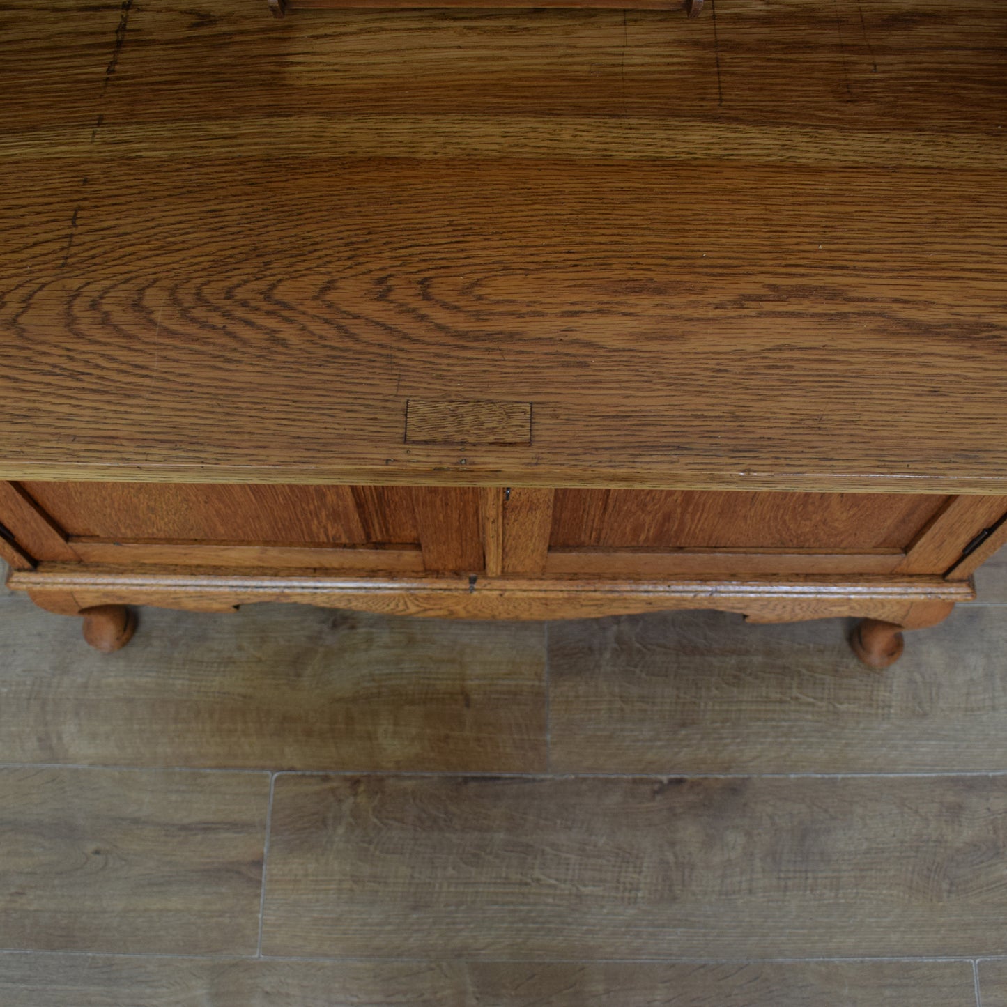 Oak Roll-top Bureau