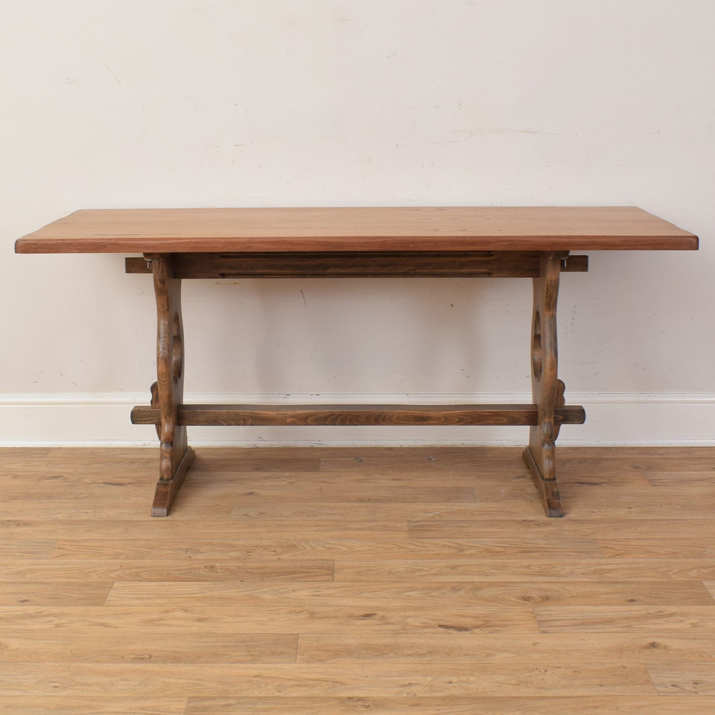 Oak Table And Four Chairs