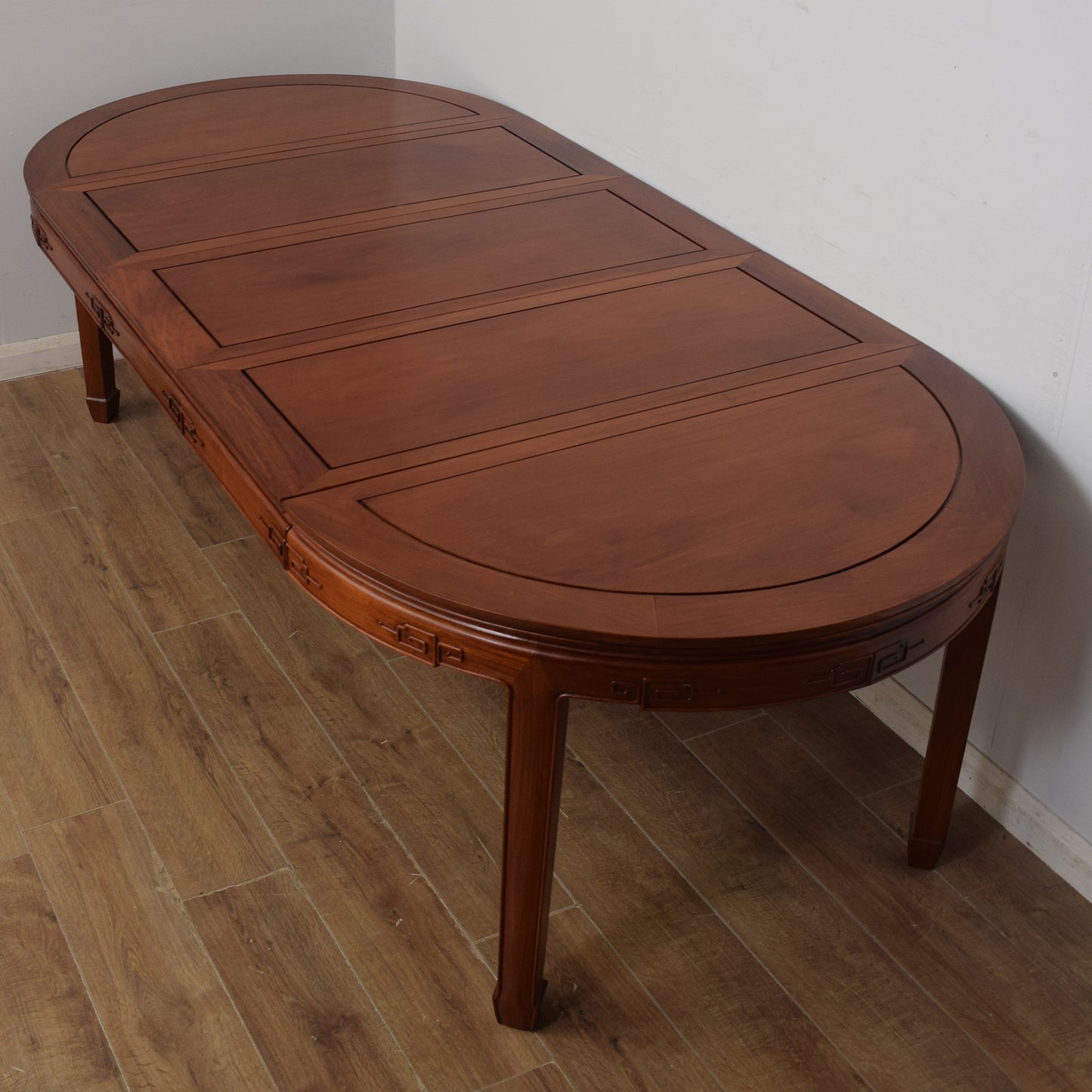 Extending Dining Table and Six Chairs