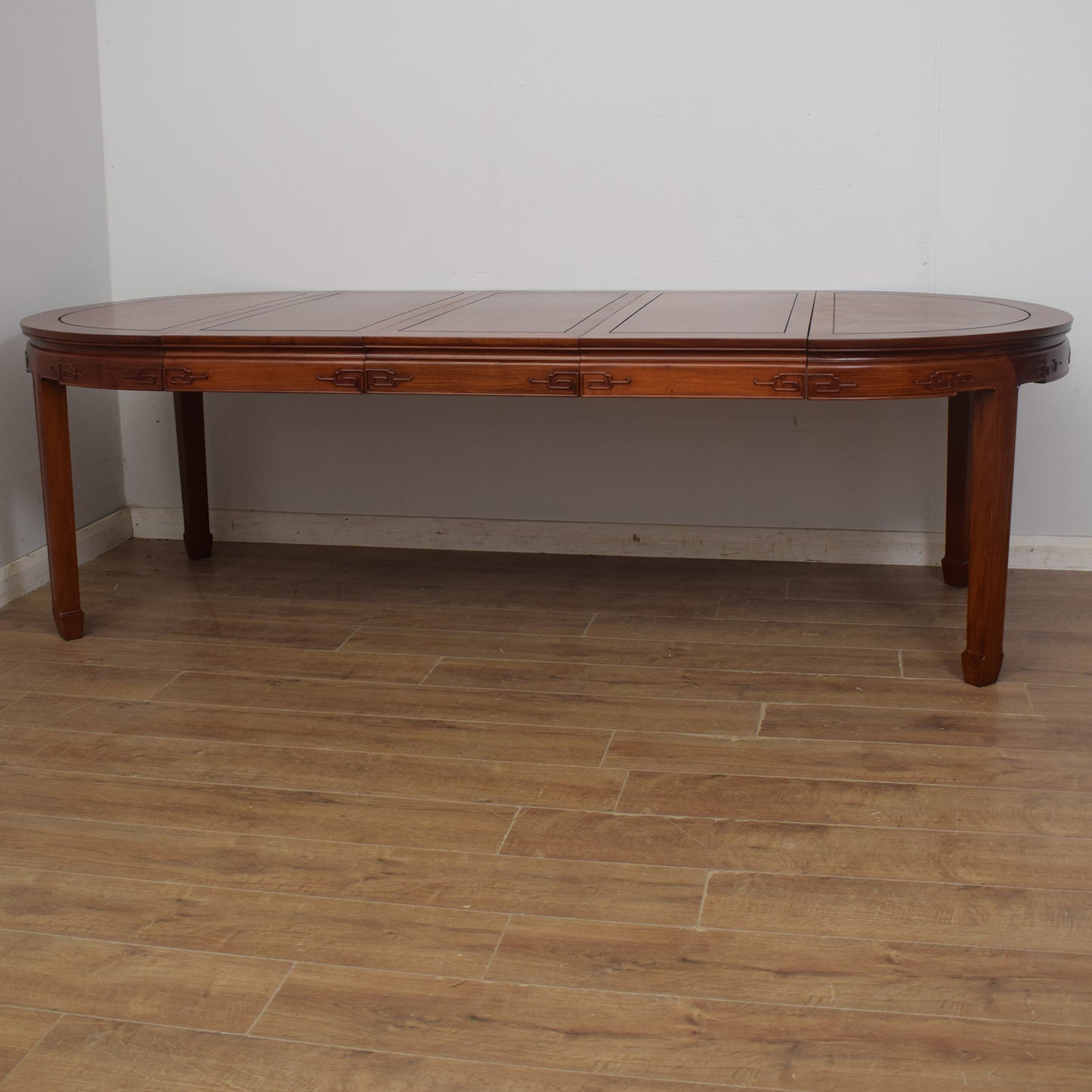Extending Dining Table and Six Chairs