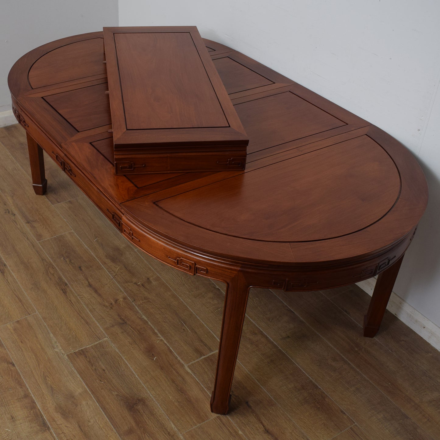 Extending Dining Table and Six Chairs