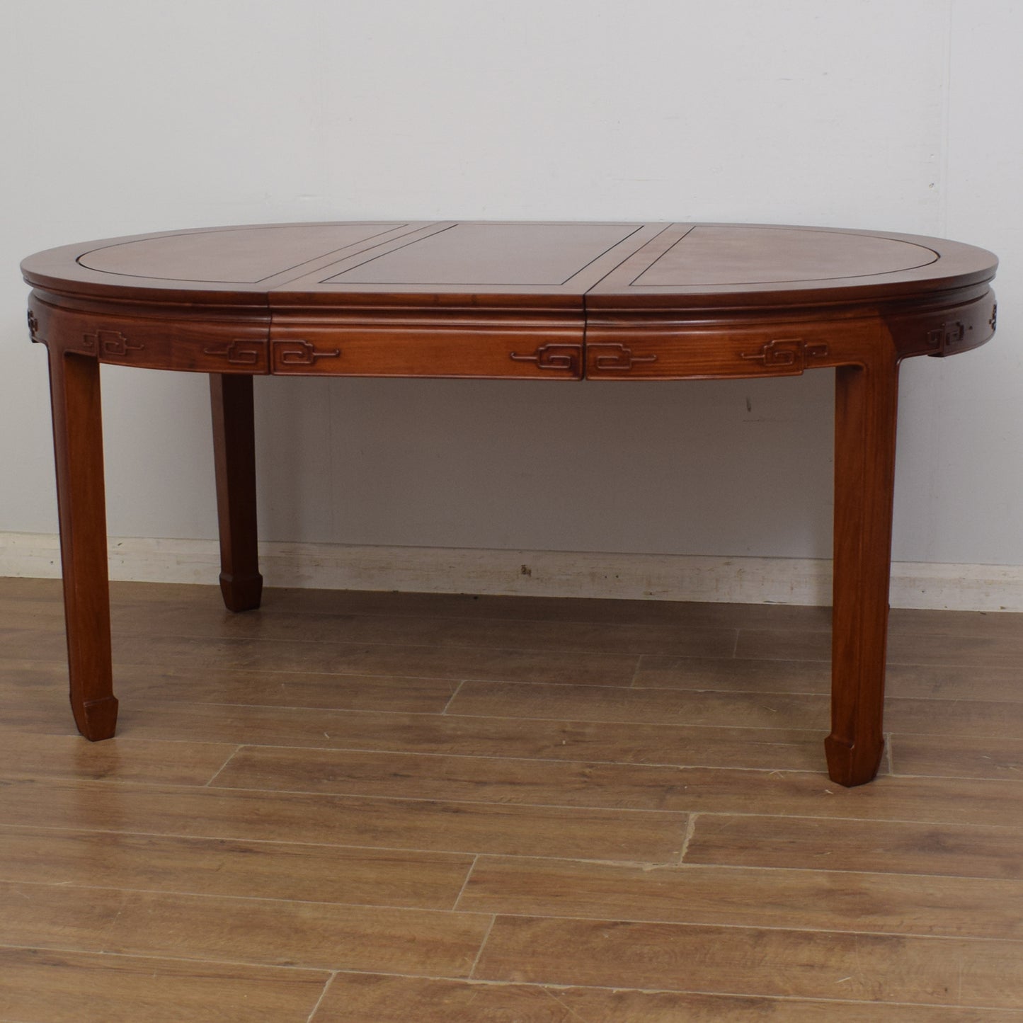 Extending Dining Table and Six Chairs