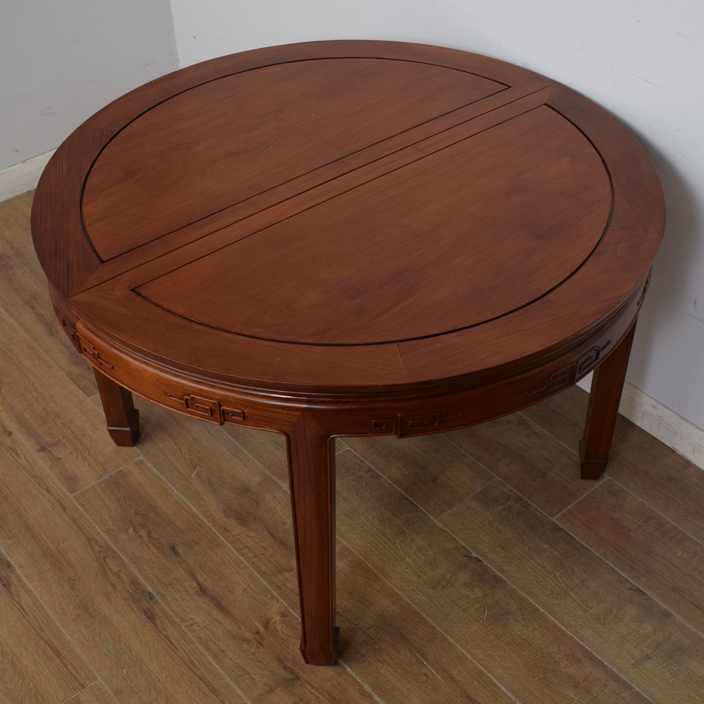 Extending Dining Table and Six Chairs
