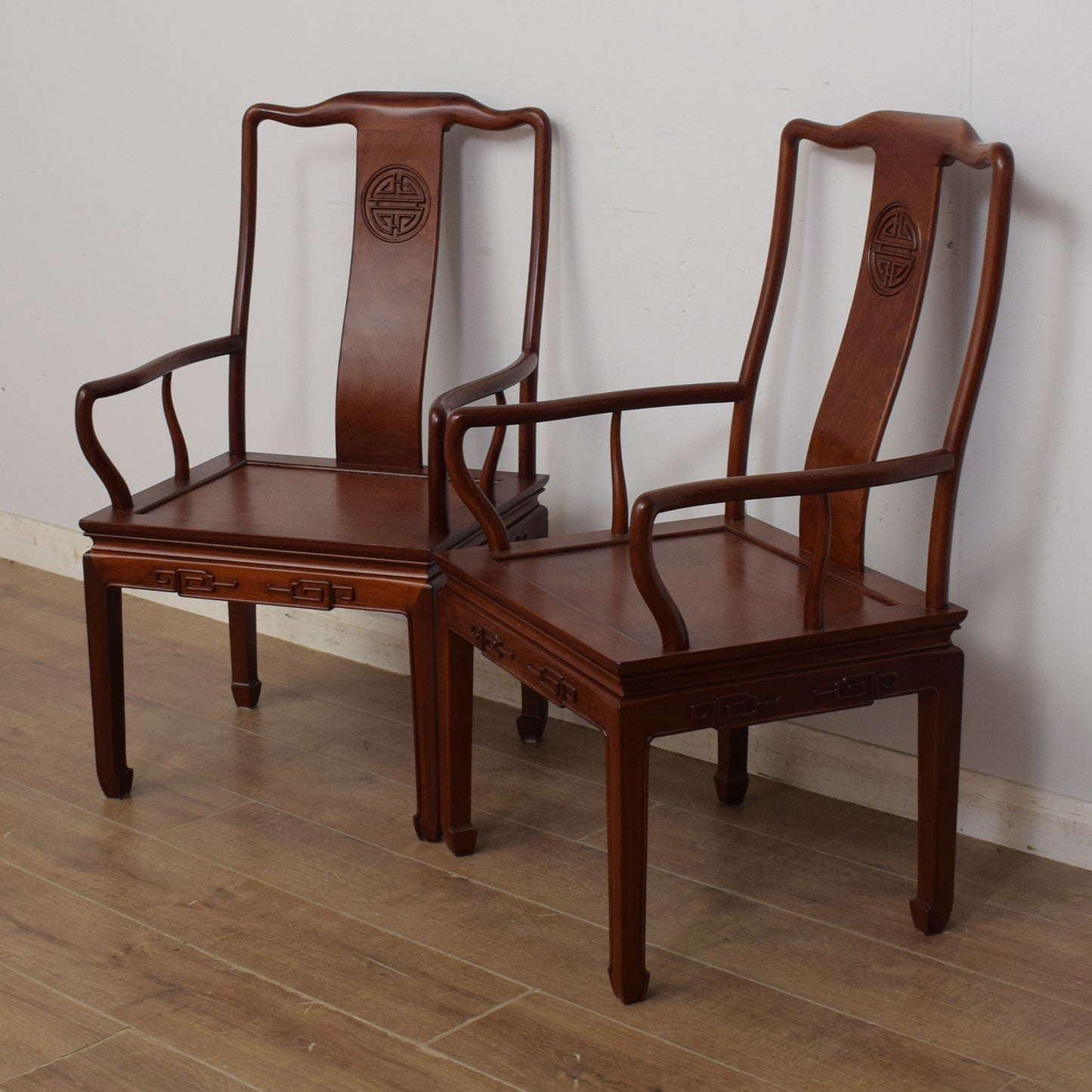 Extending Dining Table and Six Chairs
