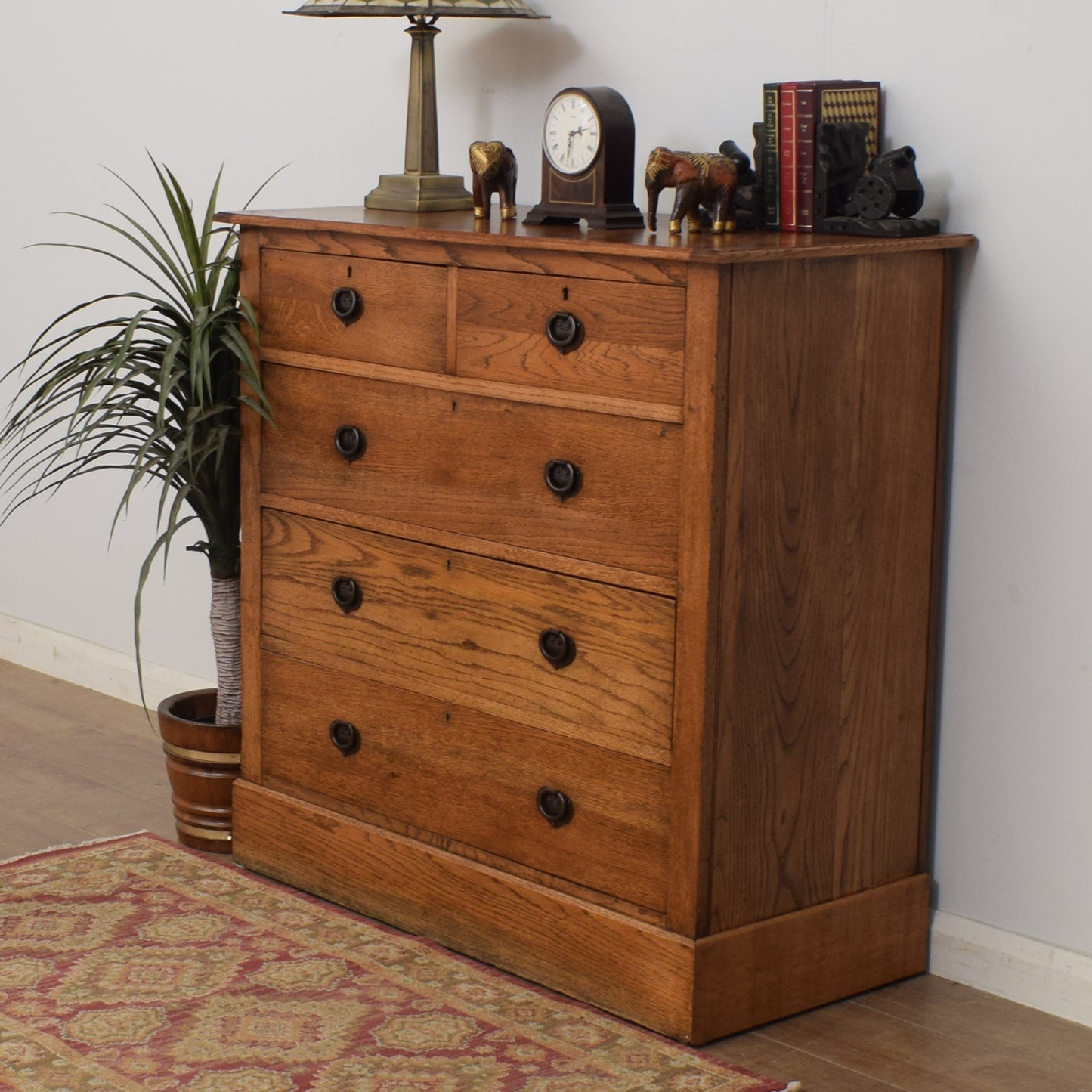 Vintage Oak Chest Of Drawers