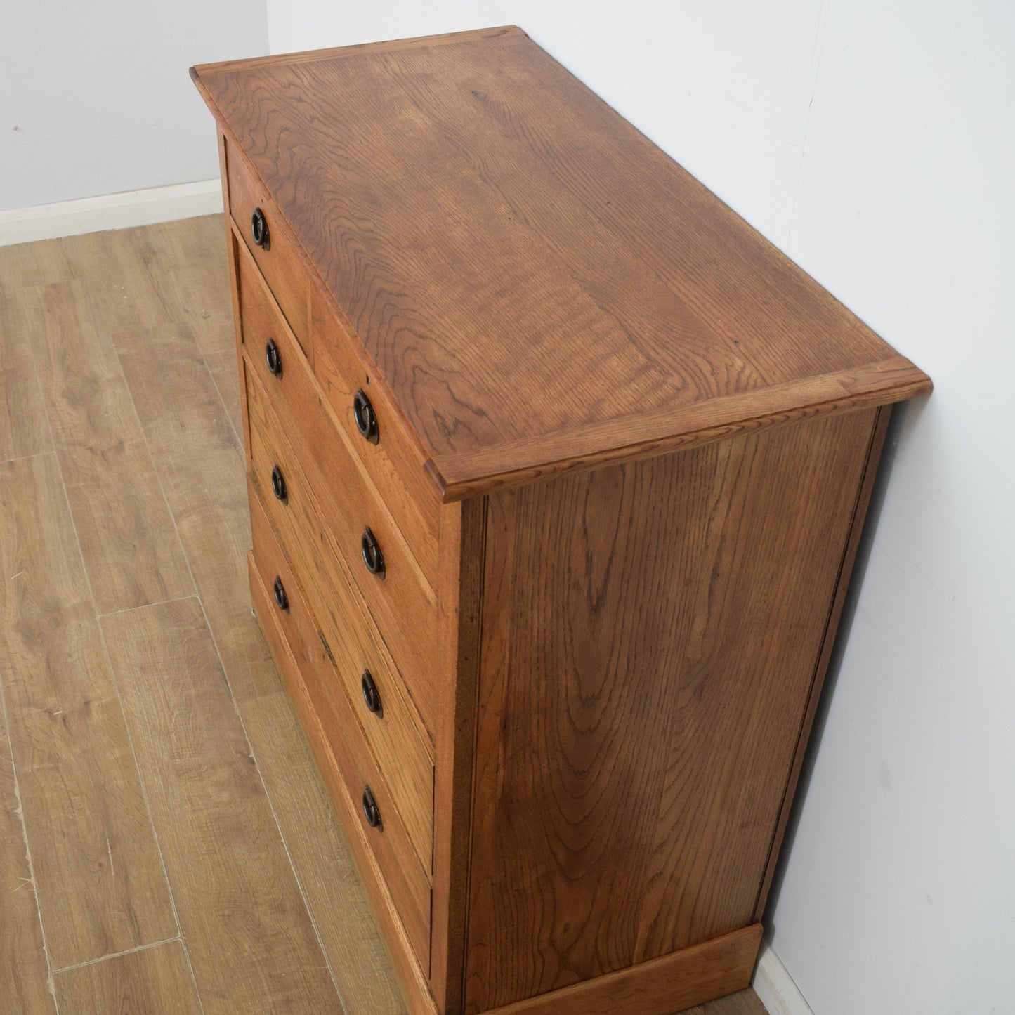 Vintage Oak Chest Of Drawers