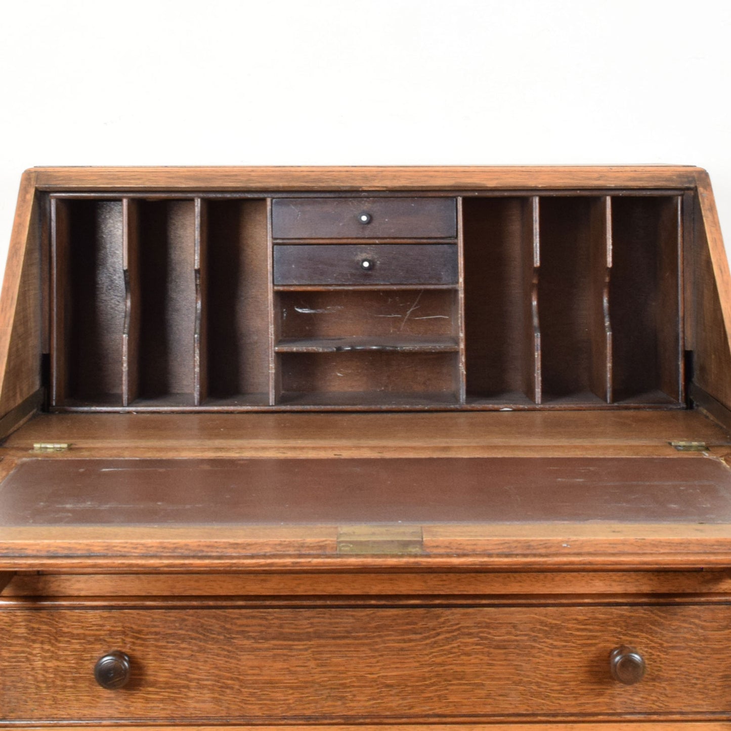 Oak Bureau bookcase