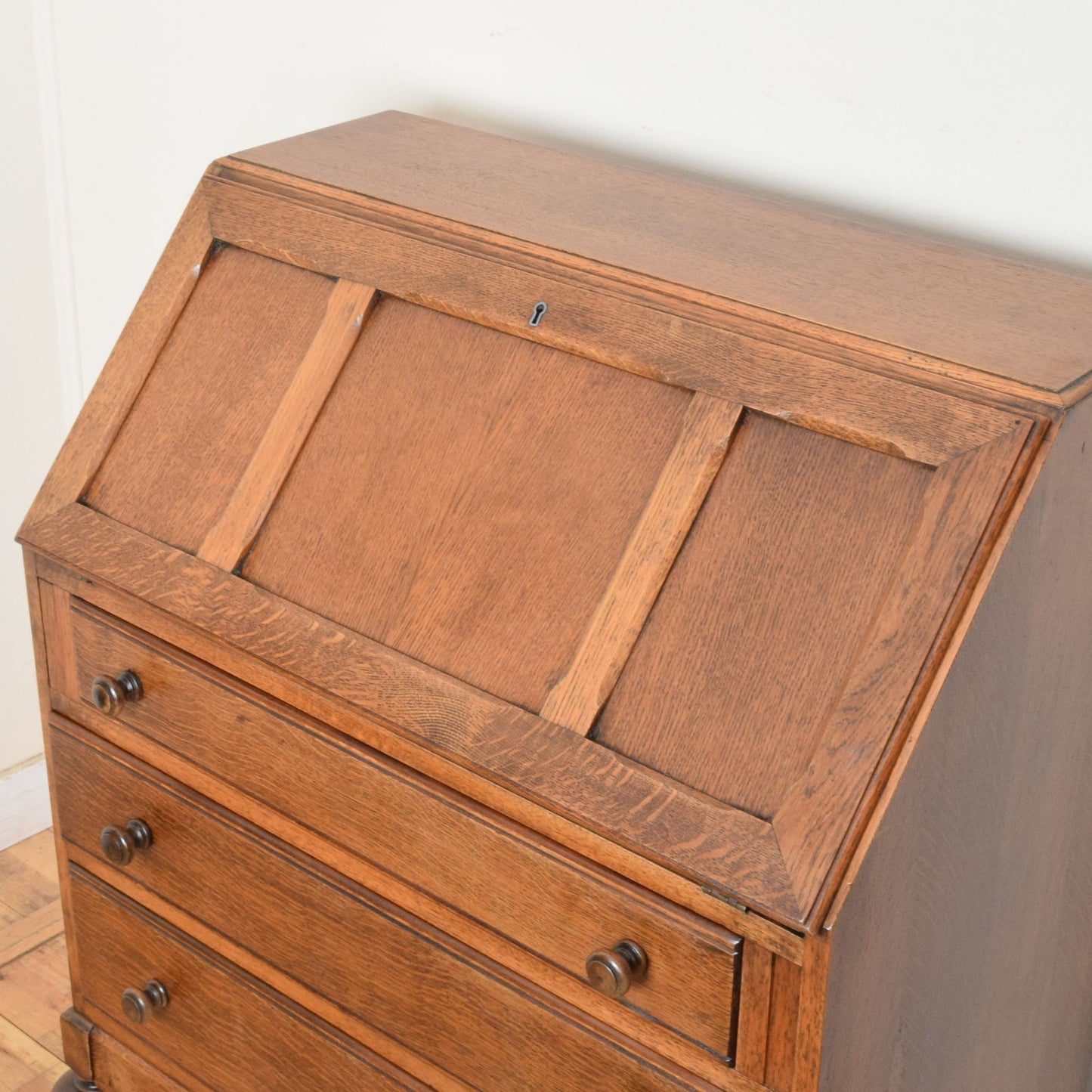 Oak Bureau bookcase