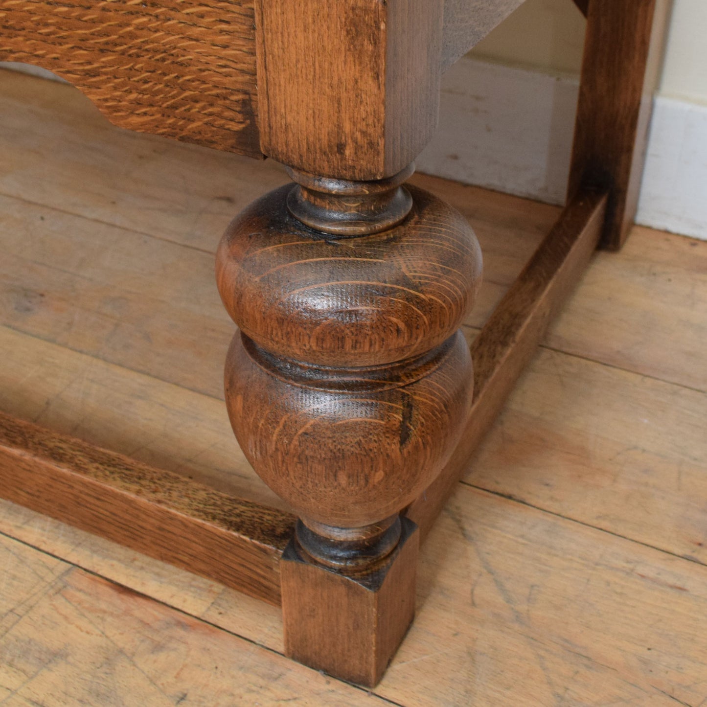 Oak Bureau bookcase