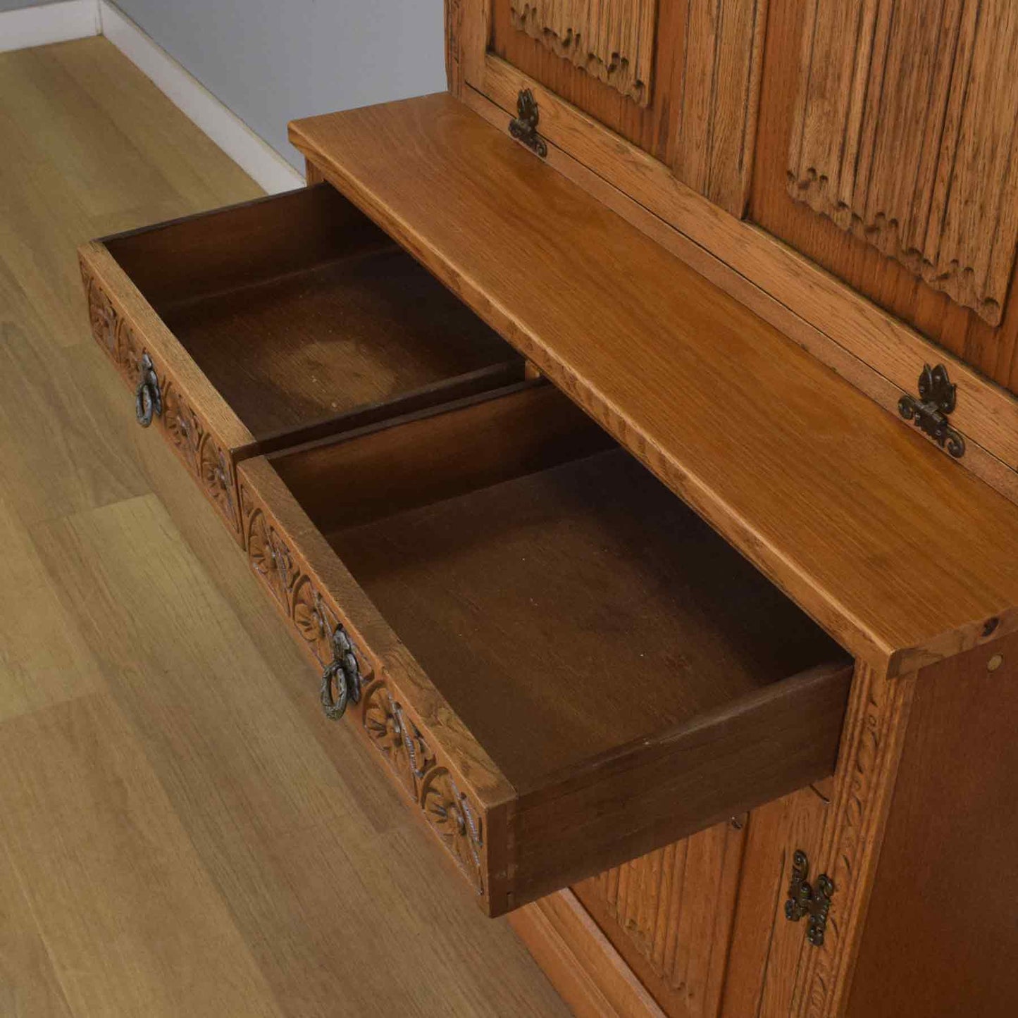 Restored 'Old Charm' Bureau Bookcase