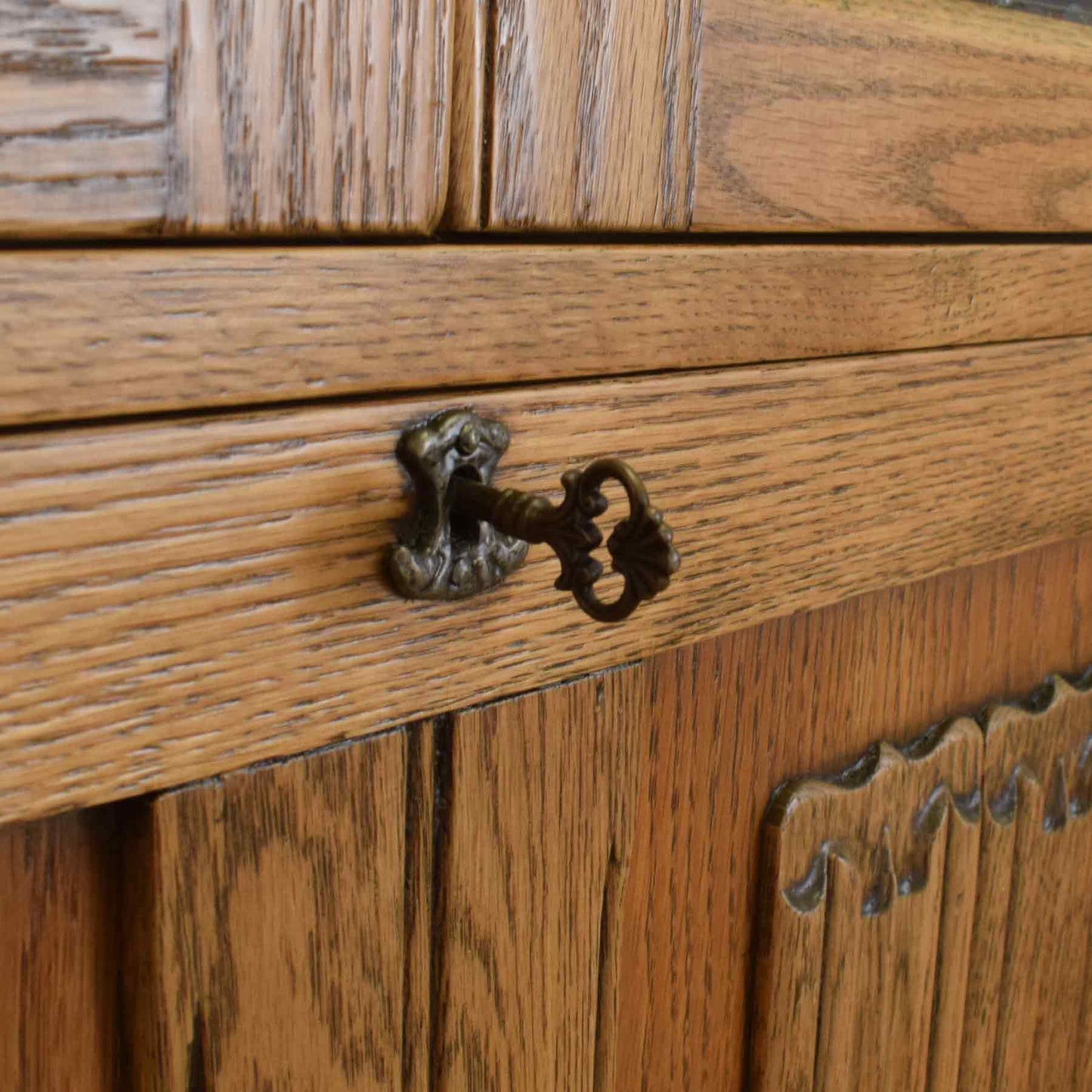 Restored 'Old Charm' Bureau Bookcase