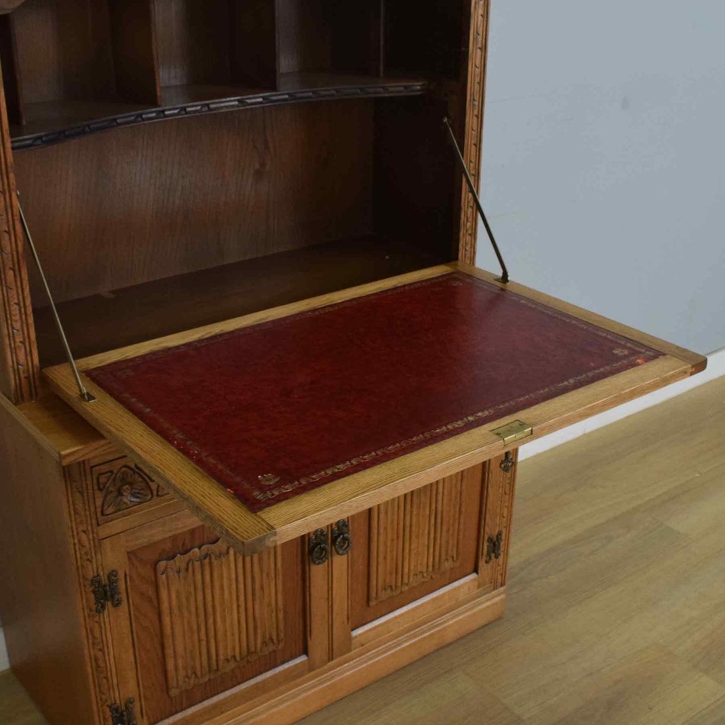 Restored 'Old Charm' Bureau Bookcase