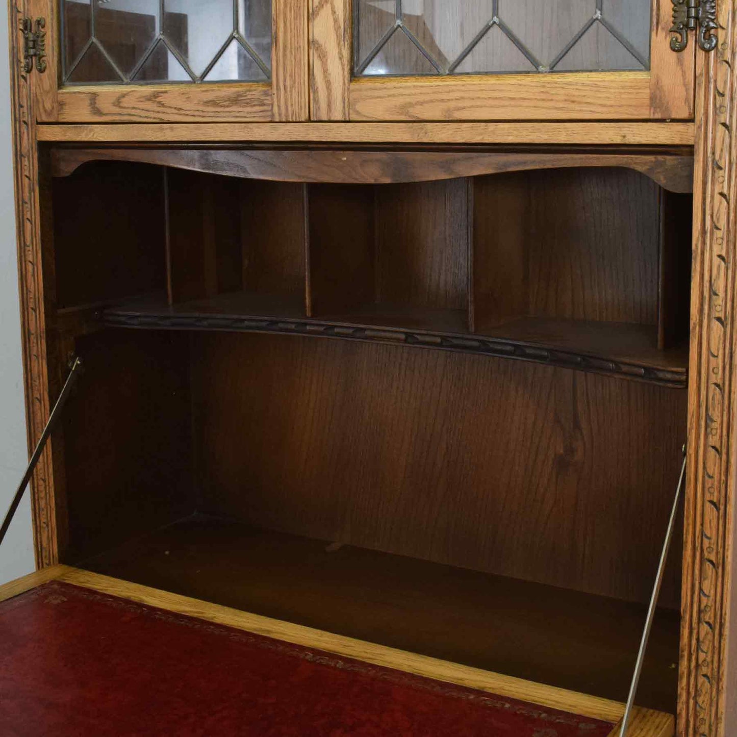 Restored 'Old Charm' Bureau Bookcase