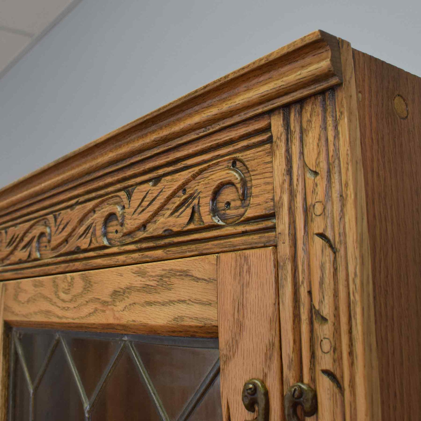 Restored 'Old Charm' Bureau Bookcase