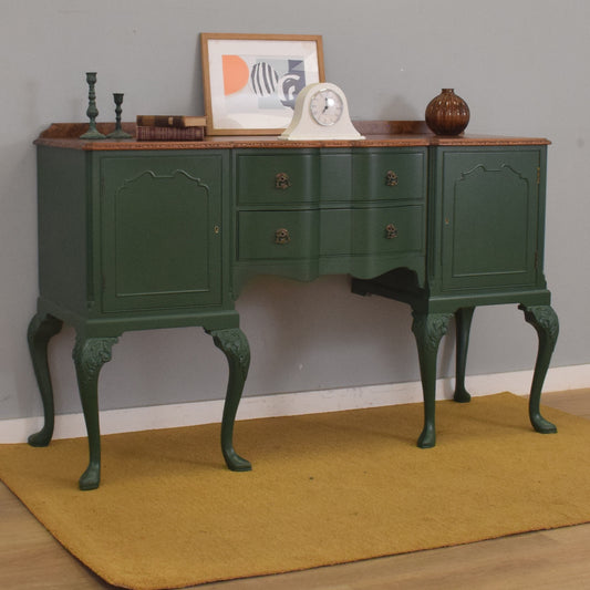 Large Restored Walnut Sideboard