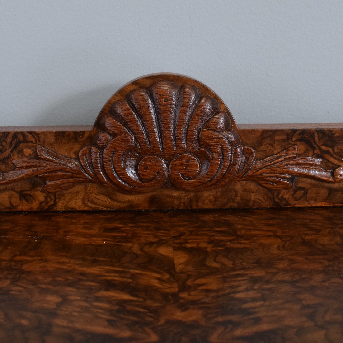 Large Restored Walnut Sideboard