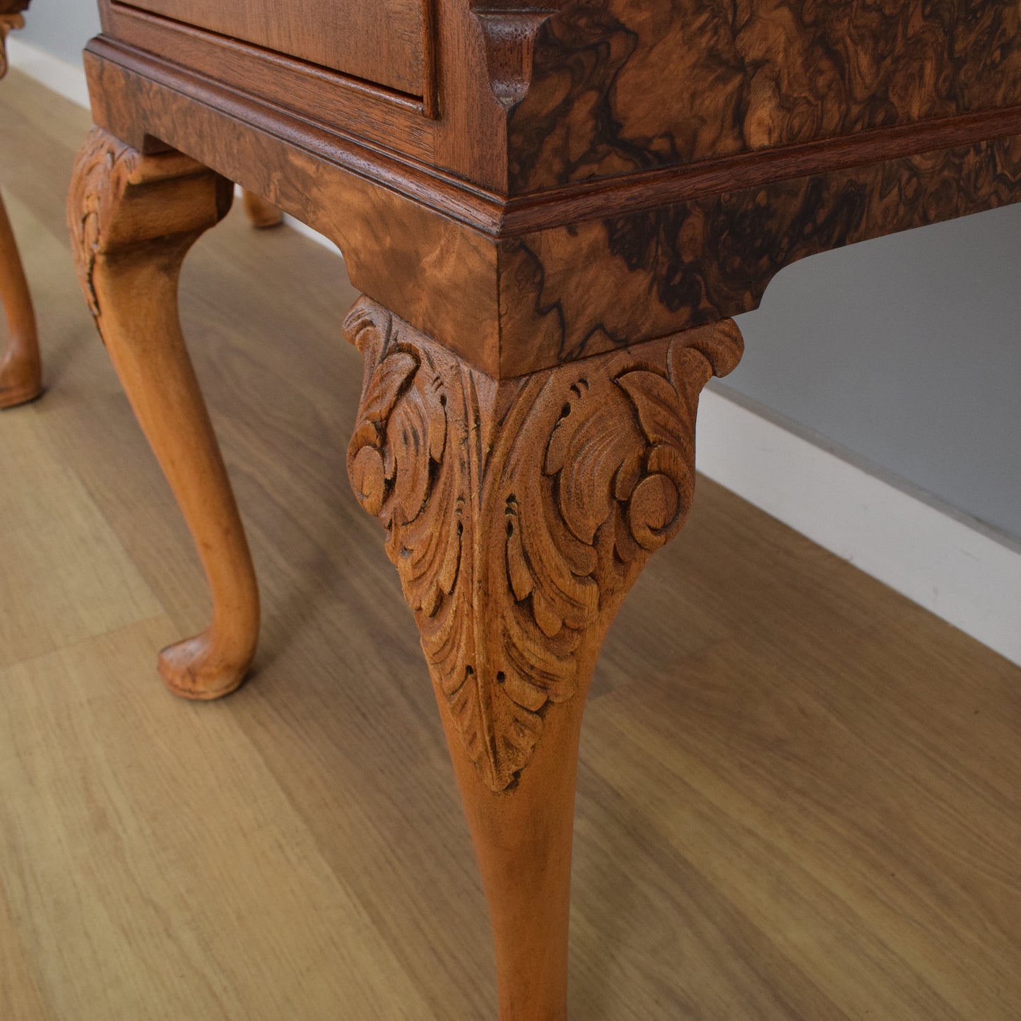 Large Restored Walnut Sideboard