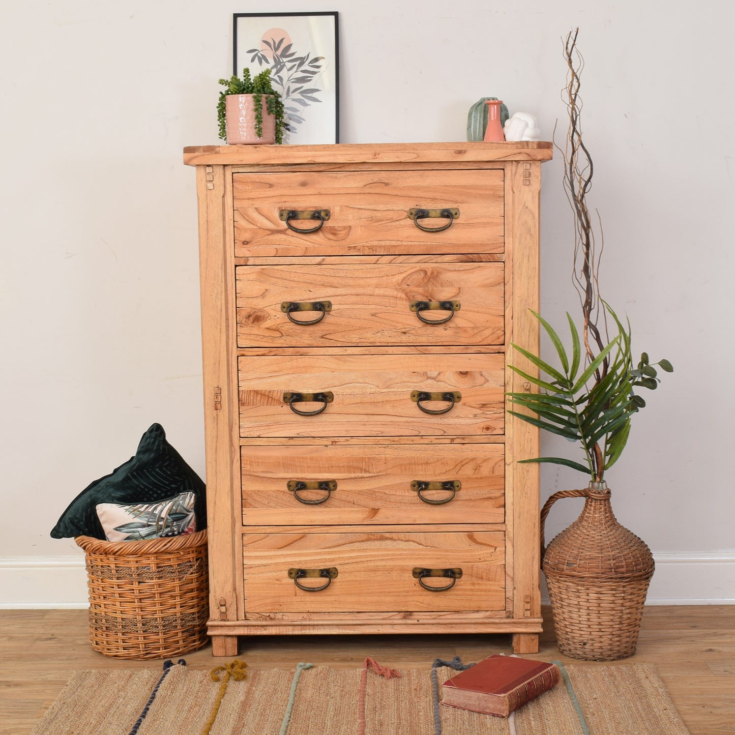 Oak Chest Of Drawers