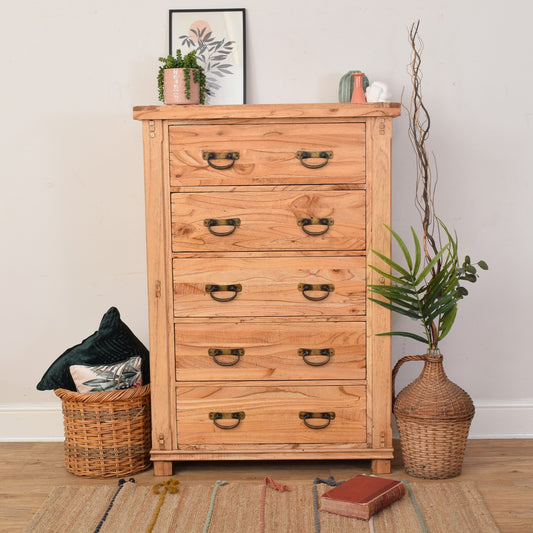Oak Chest Of Drawers