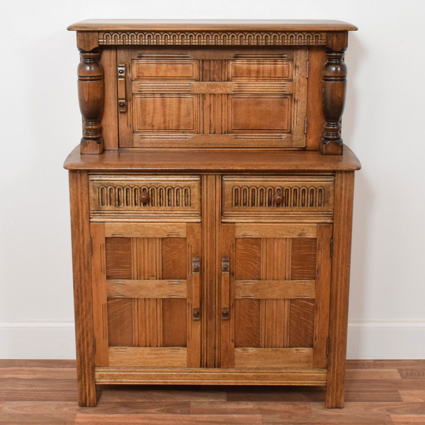 Priory Oak Court Cabinet