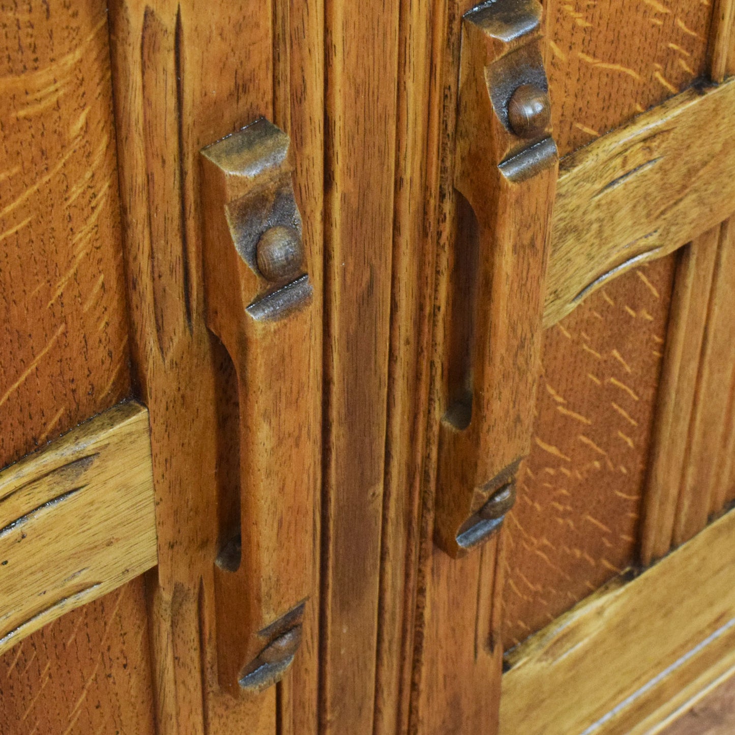 Priory Oak Court Cabinet