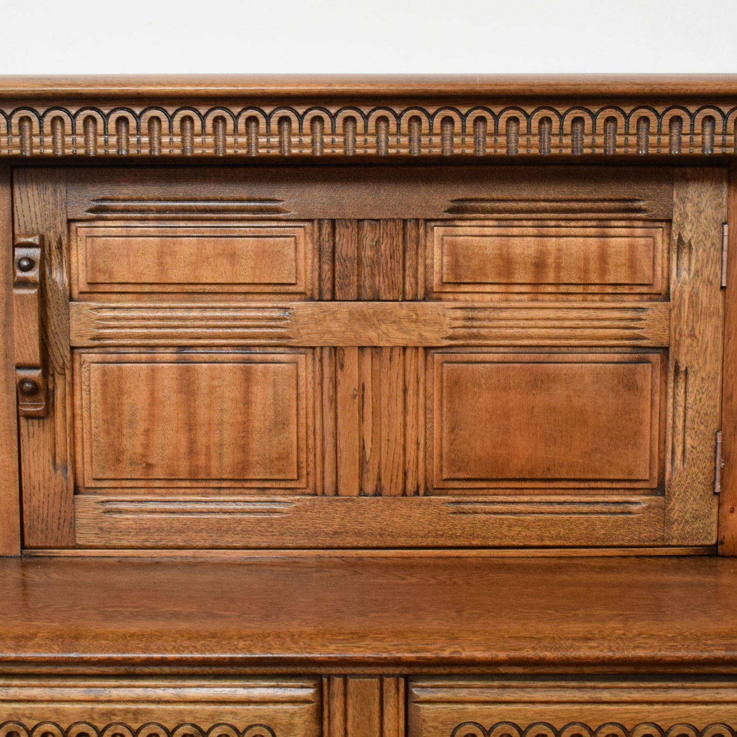 Priory Oak Court Cabinet