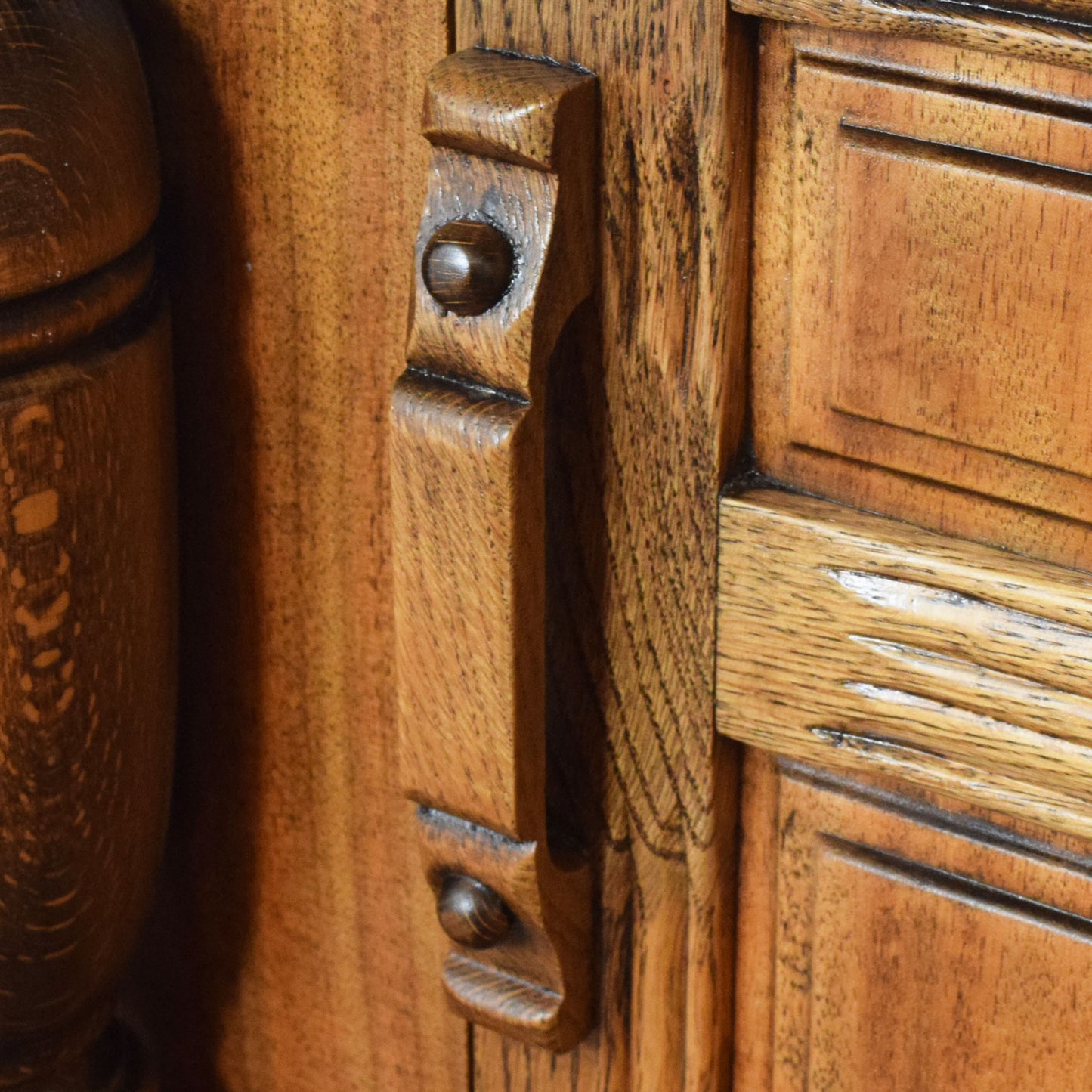 Priory Oak Court Cabinet
