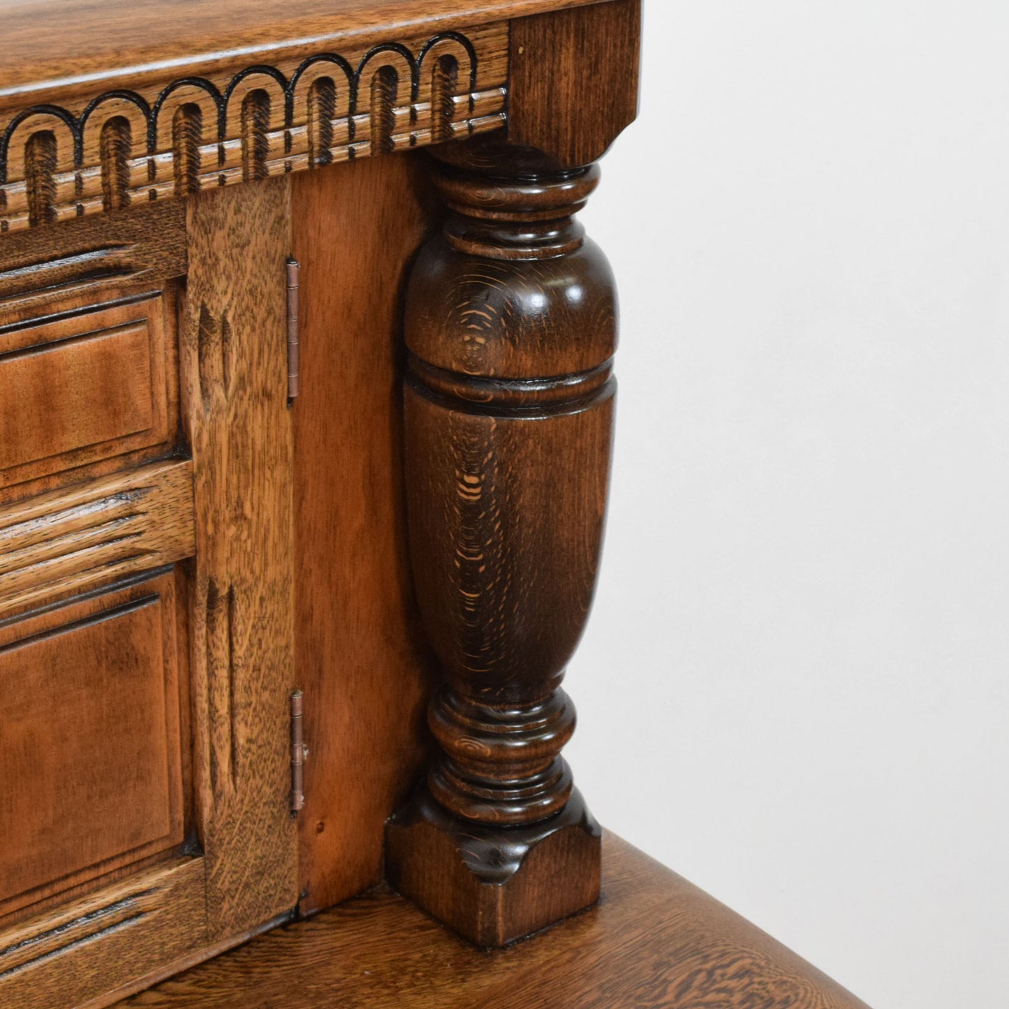 Priory Oak Court Cabinet