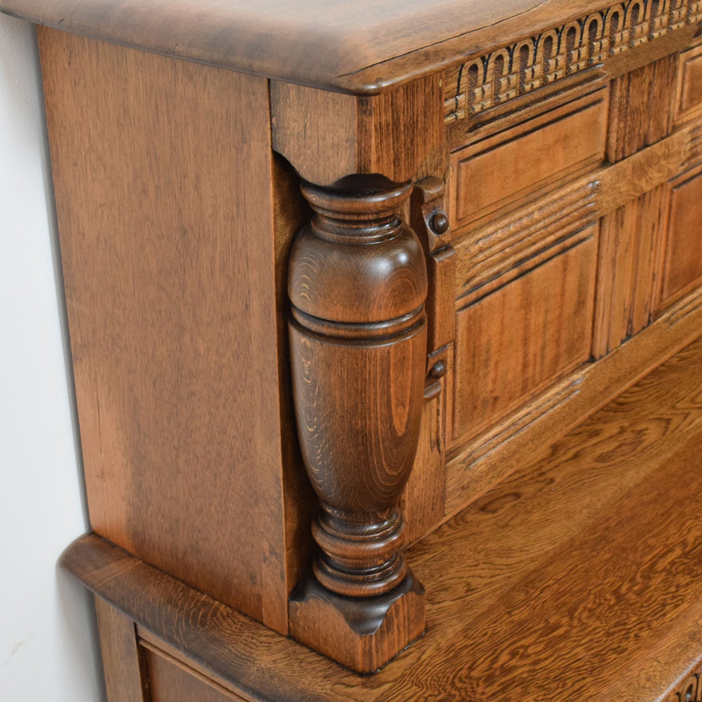 Priory Oak Court Cabinet