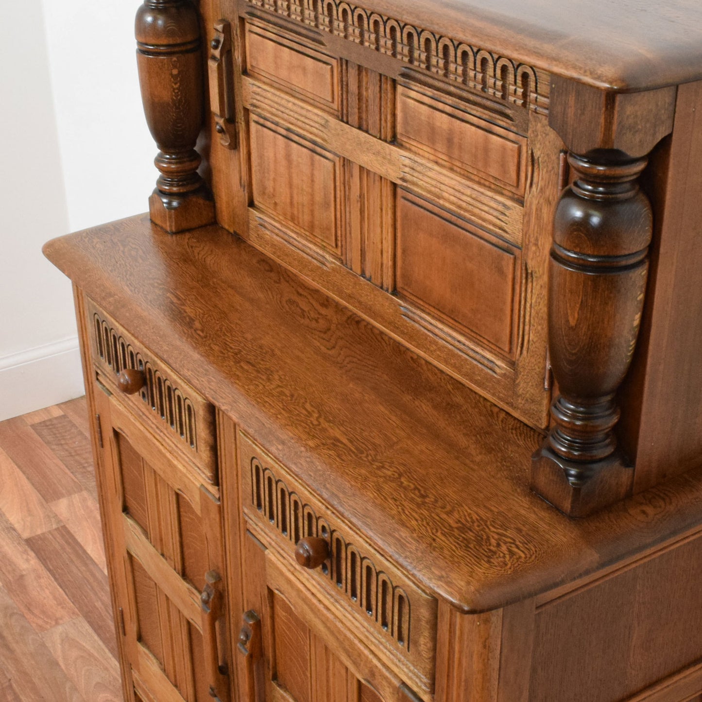 Priory Oak Court Cabinet