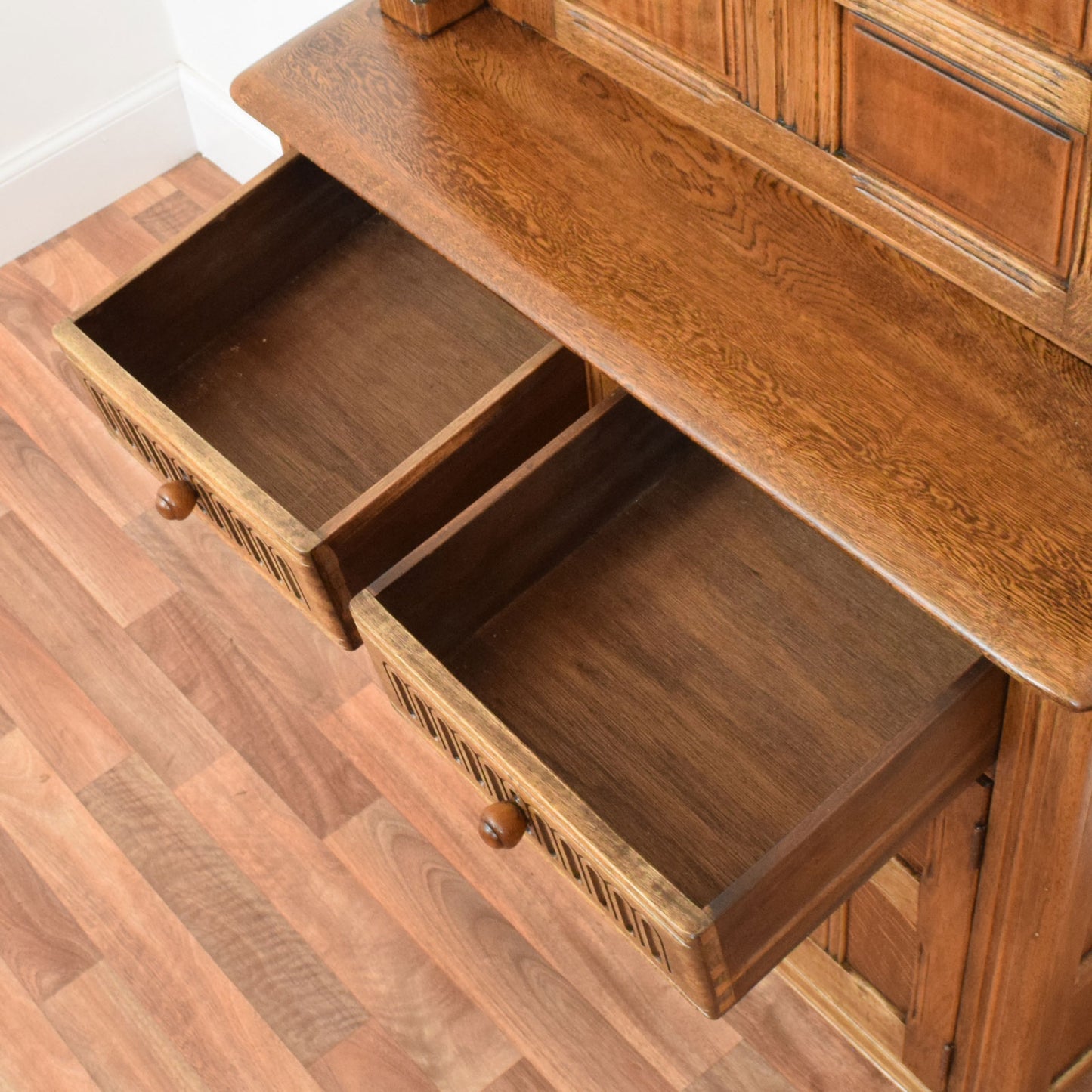 Priory Oak Court Cabinet
