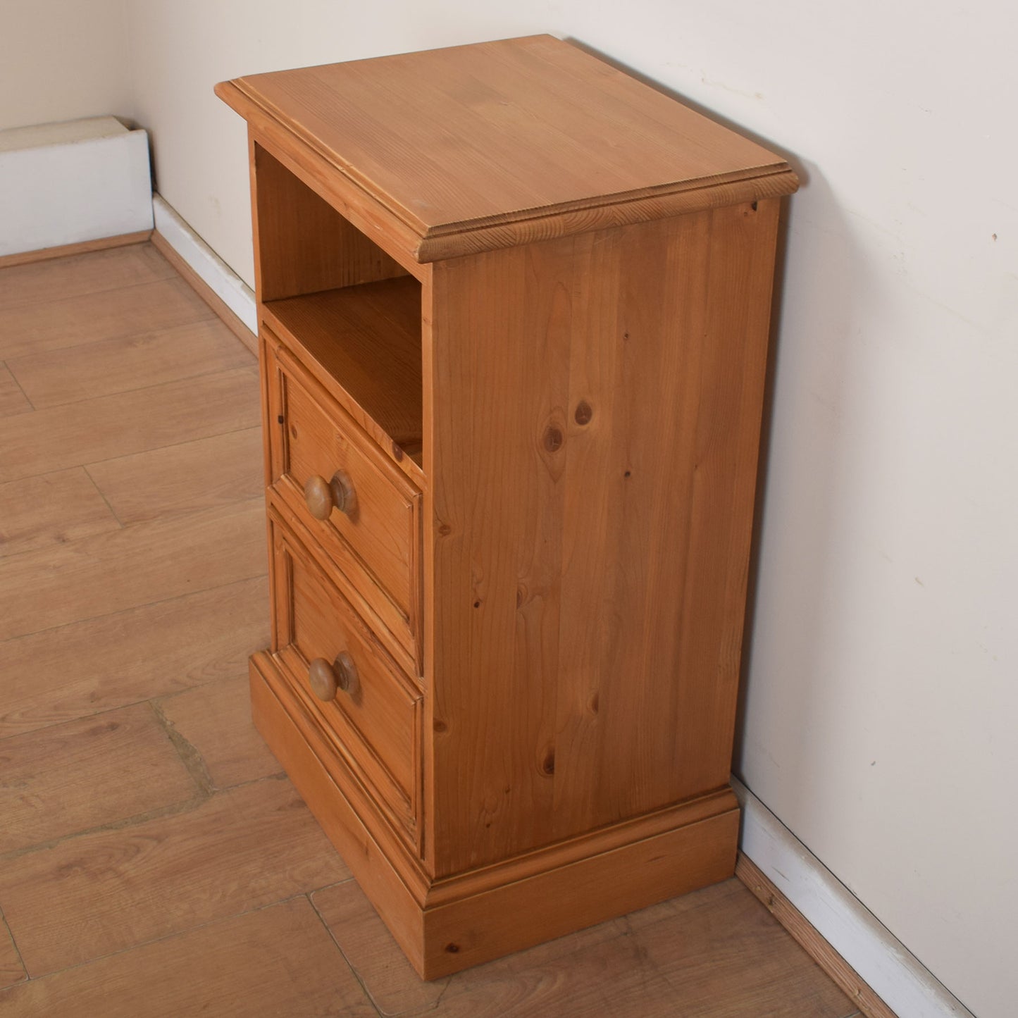 Pair of Pine Bedsides